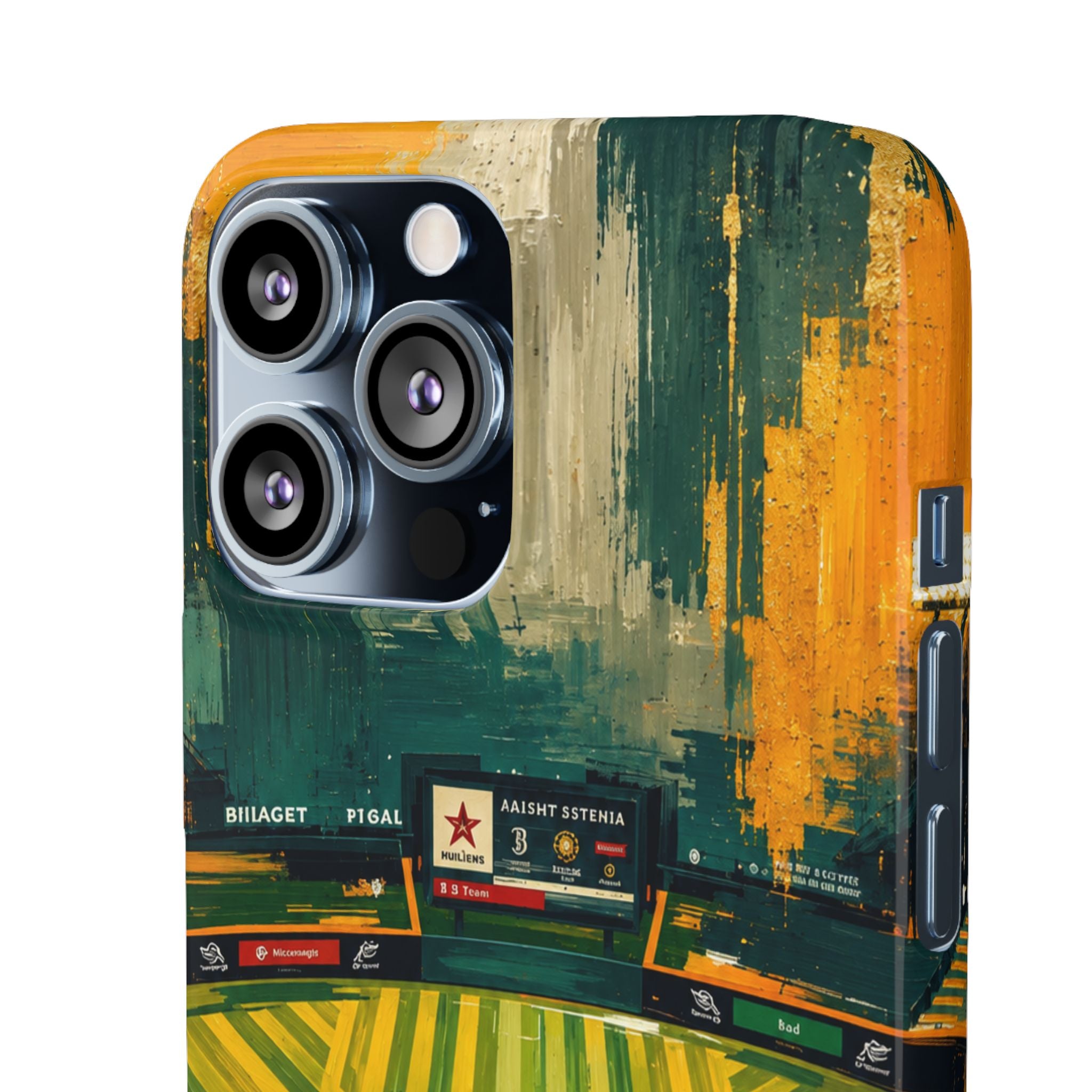 Abstract Baseball Stadium Phone Case