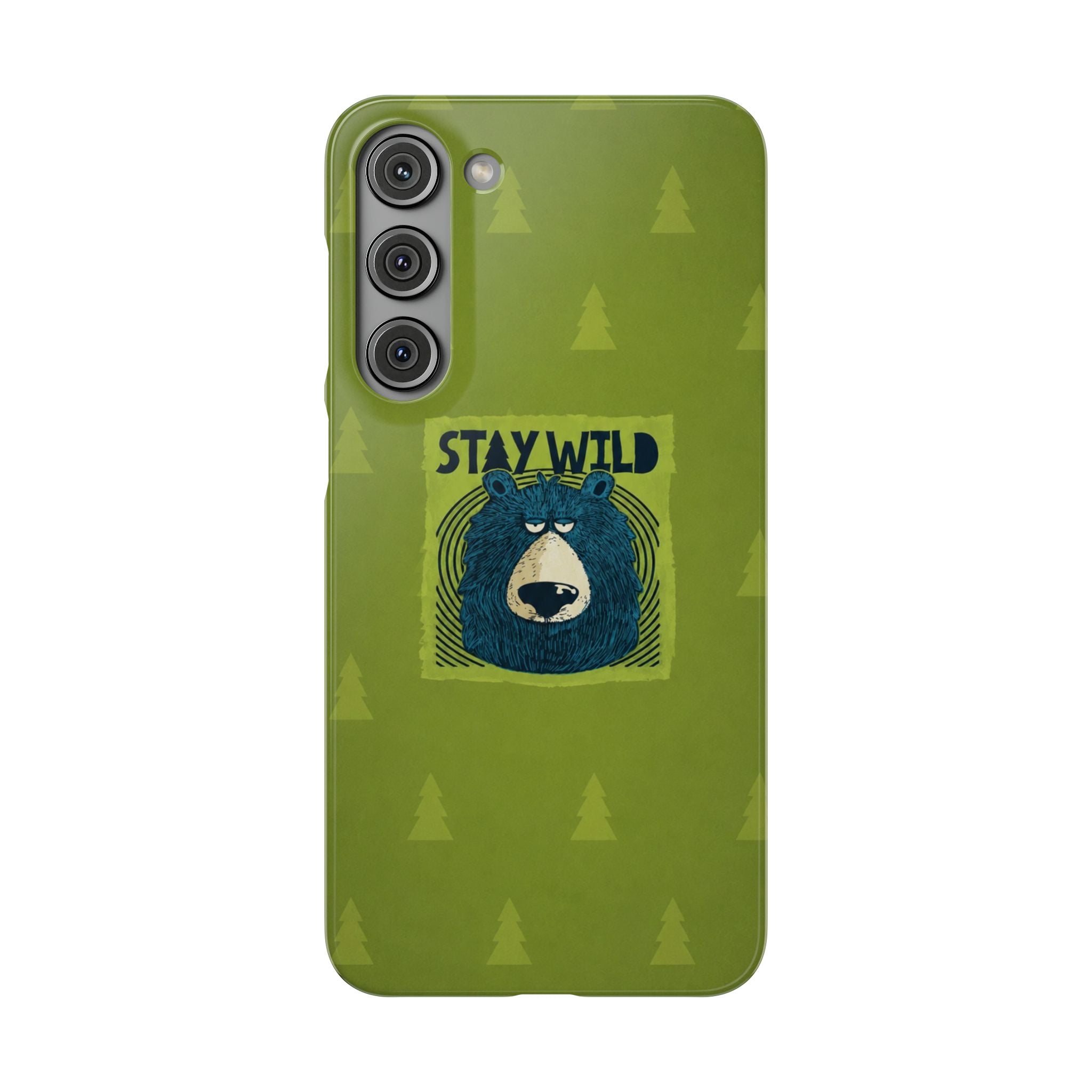 Stay Wild Bear Phone Case