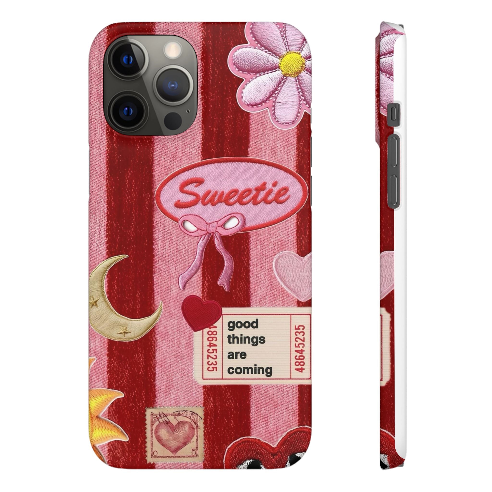Coquette Patch Phone Case