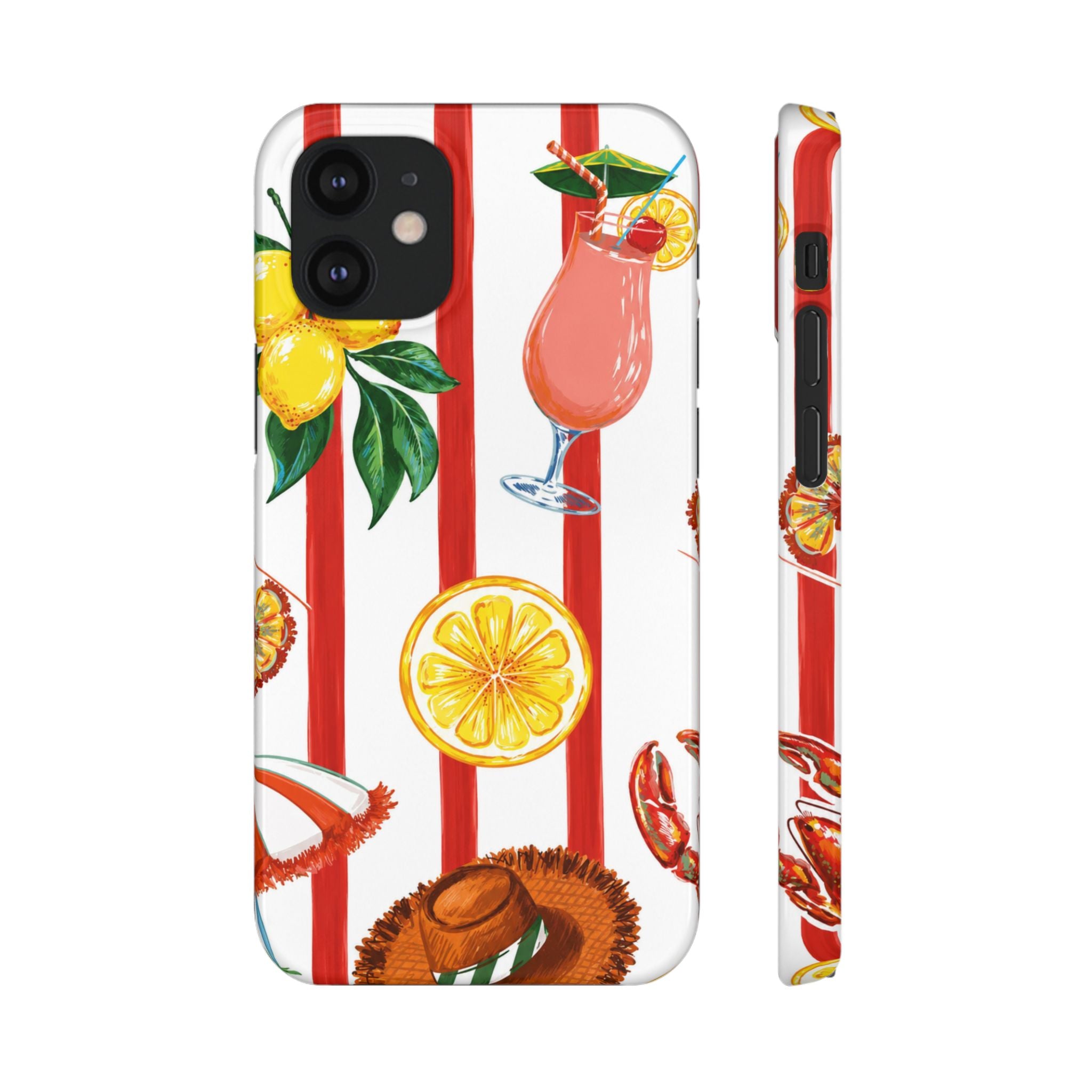 Lemon Coast – Summer Citrus Phone Case