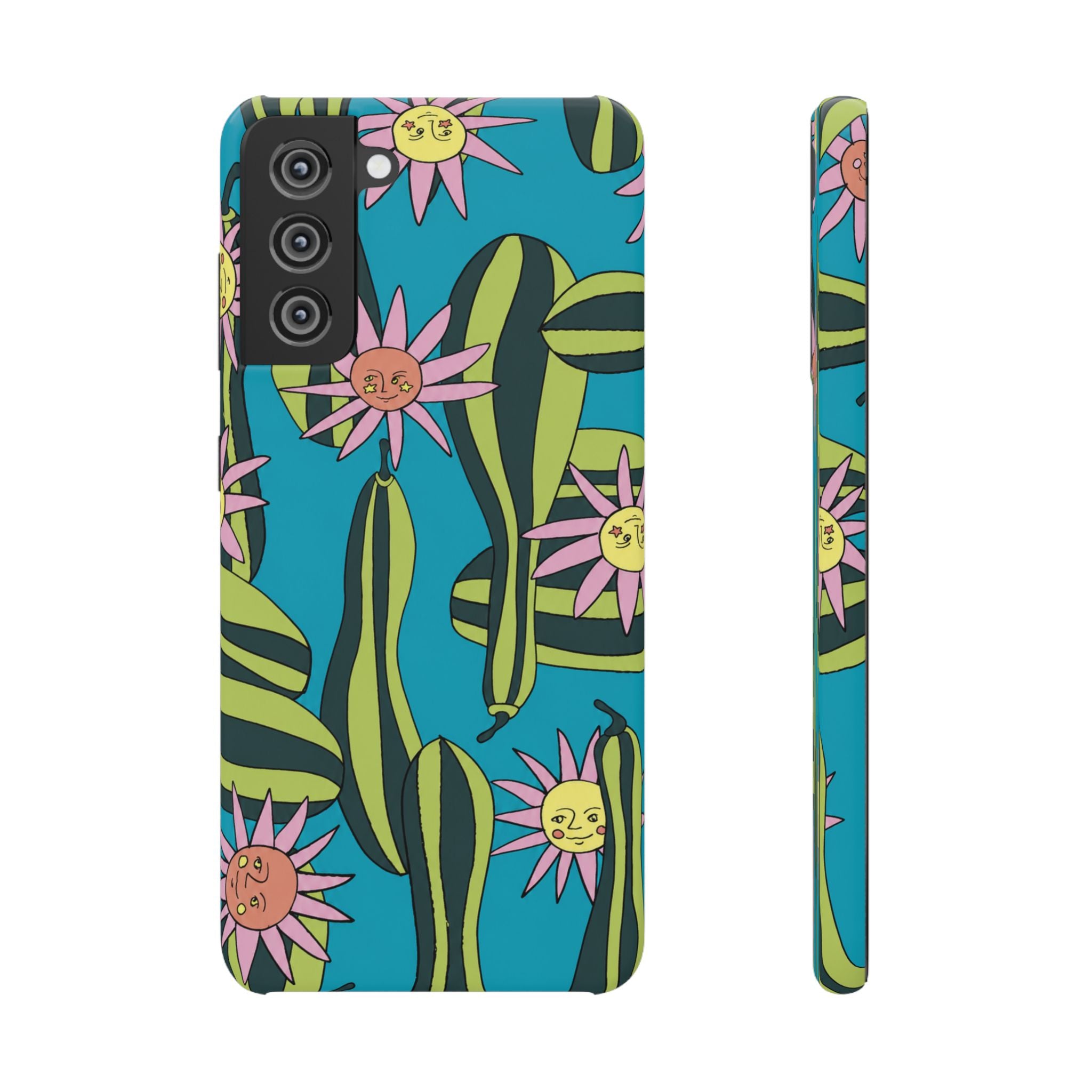 Whimsical Floral Garden Phone Case
