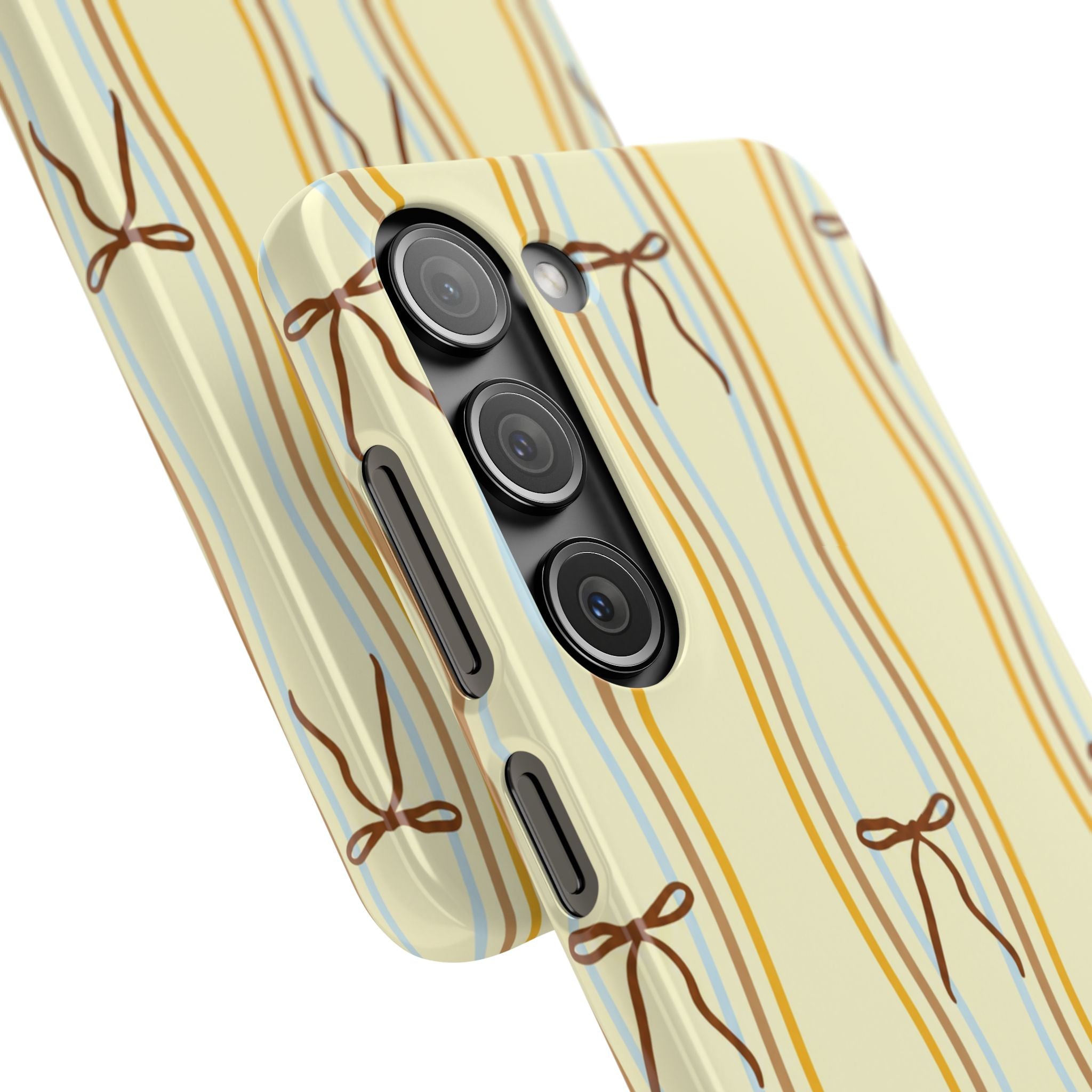Bow Stripe Phone Case