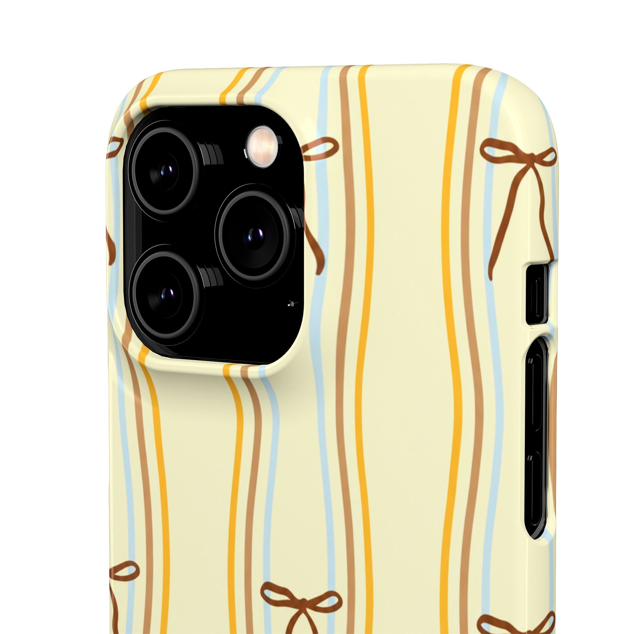 Bow Stripe Phone Case