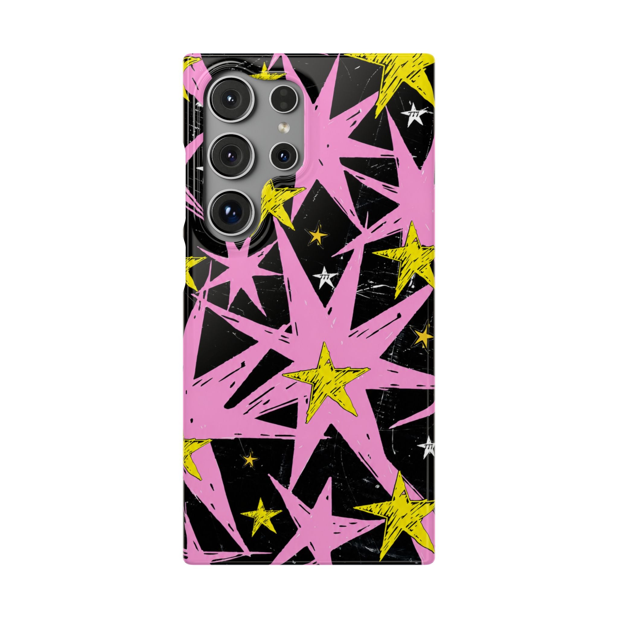 Pink Starburst Phone Case