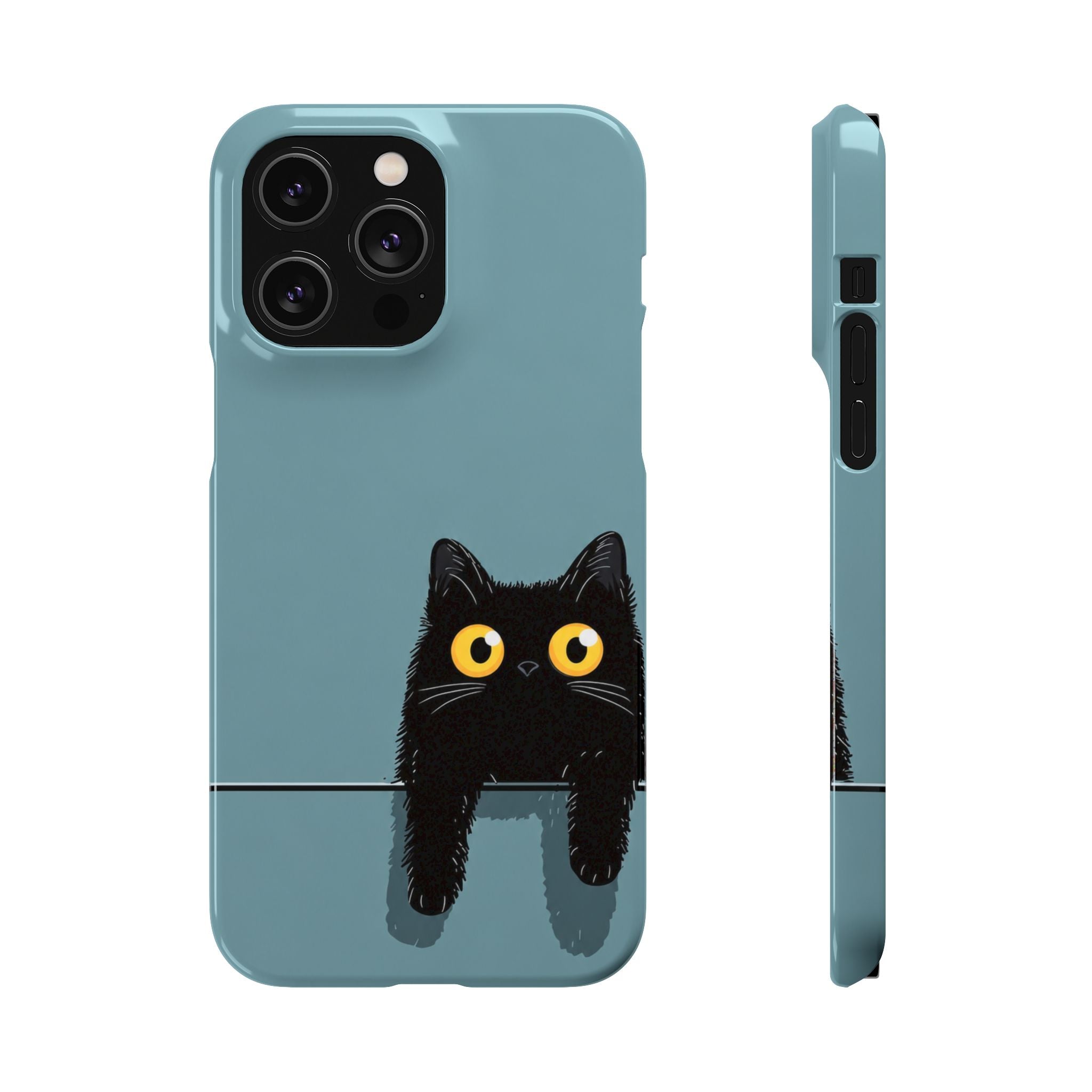 Cute Black Cat Phone Case