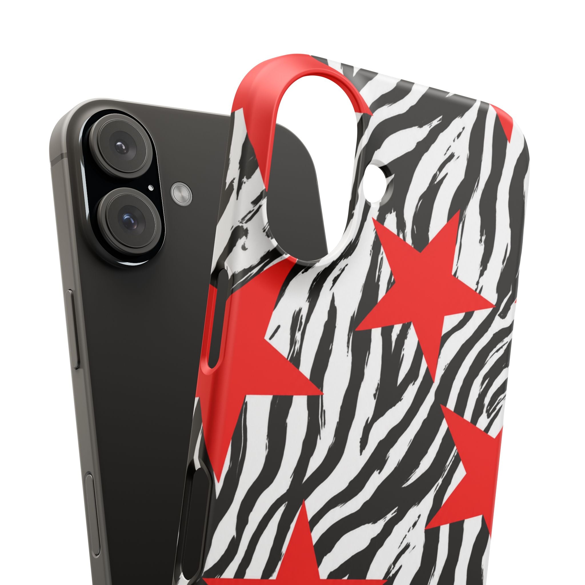 Retro Zebra Stars Phone Case