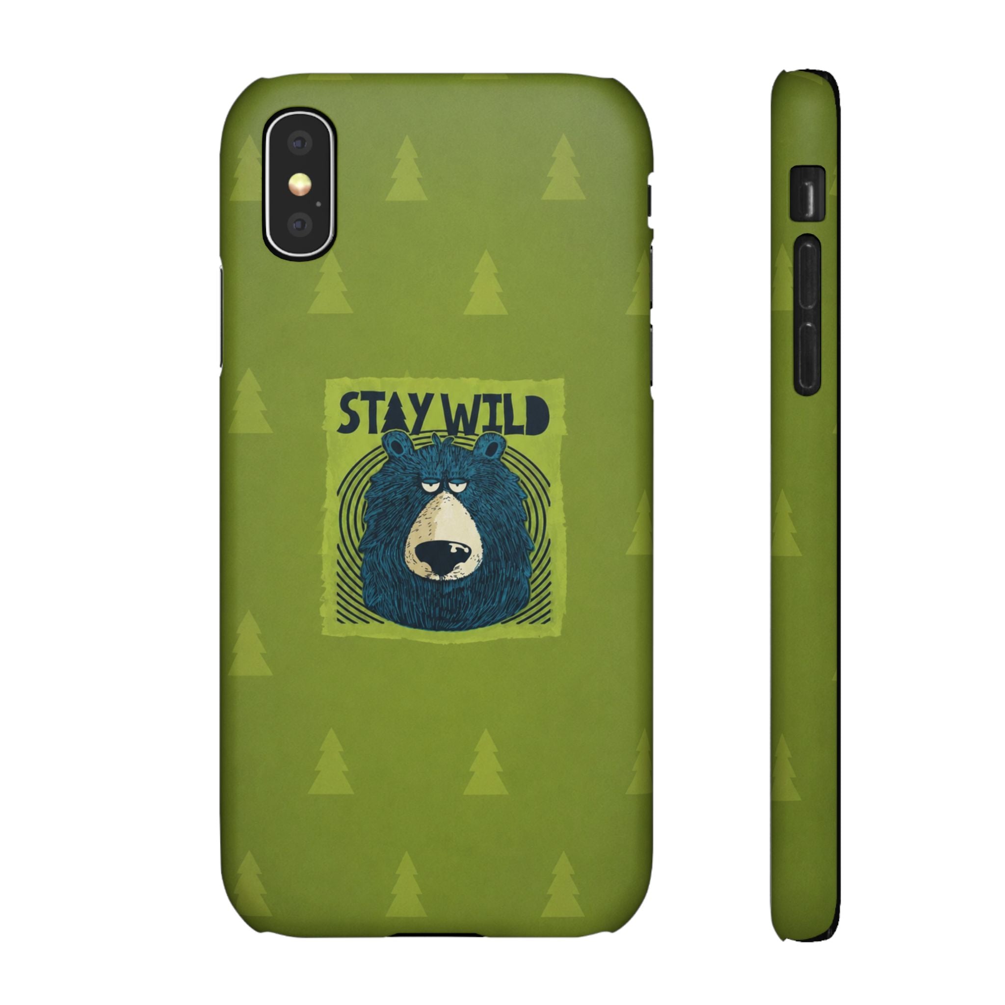 Stay Wild Bear Phone Case