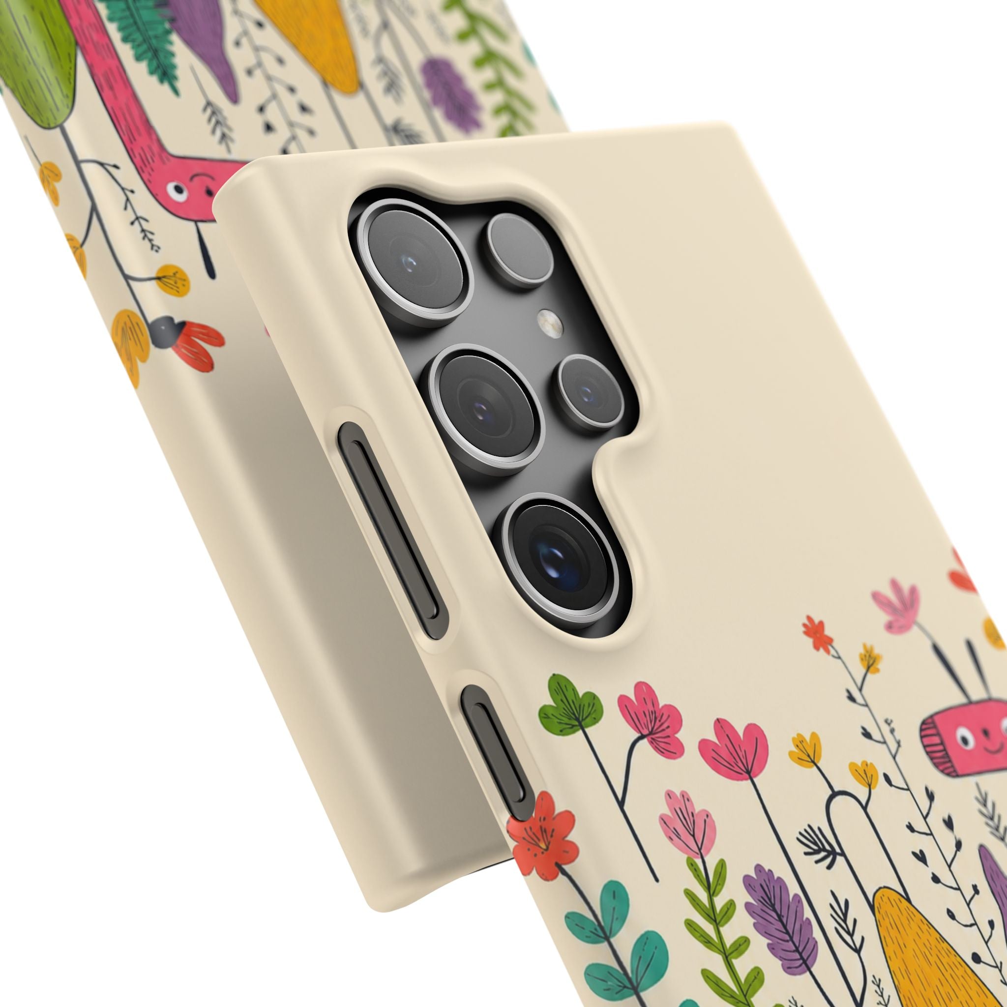 Cute Monster Garden Phone Case