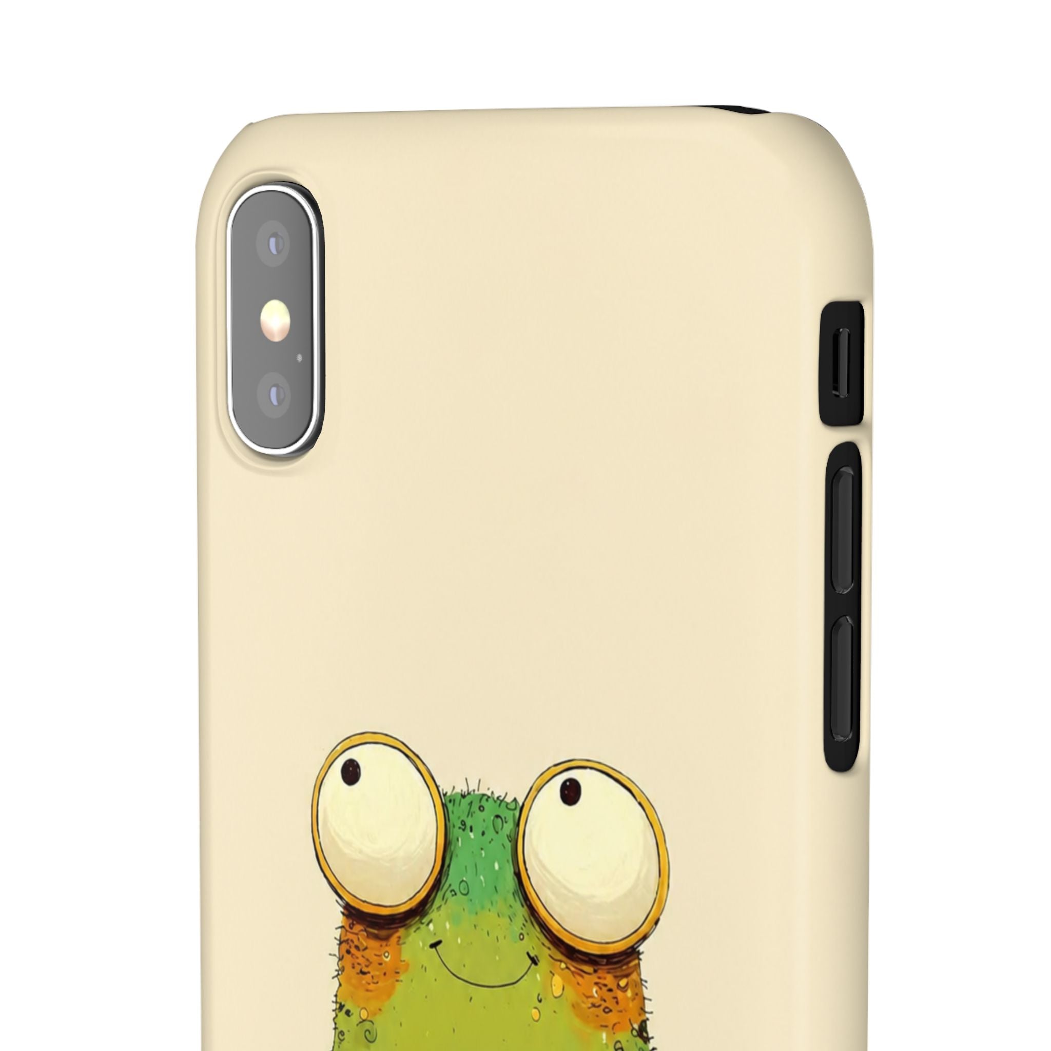 Cute Big Eyes Frog Phone Case