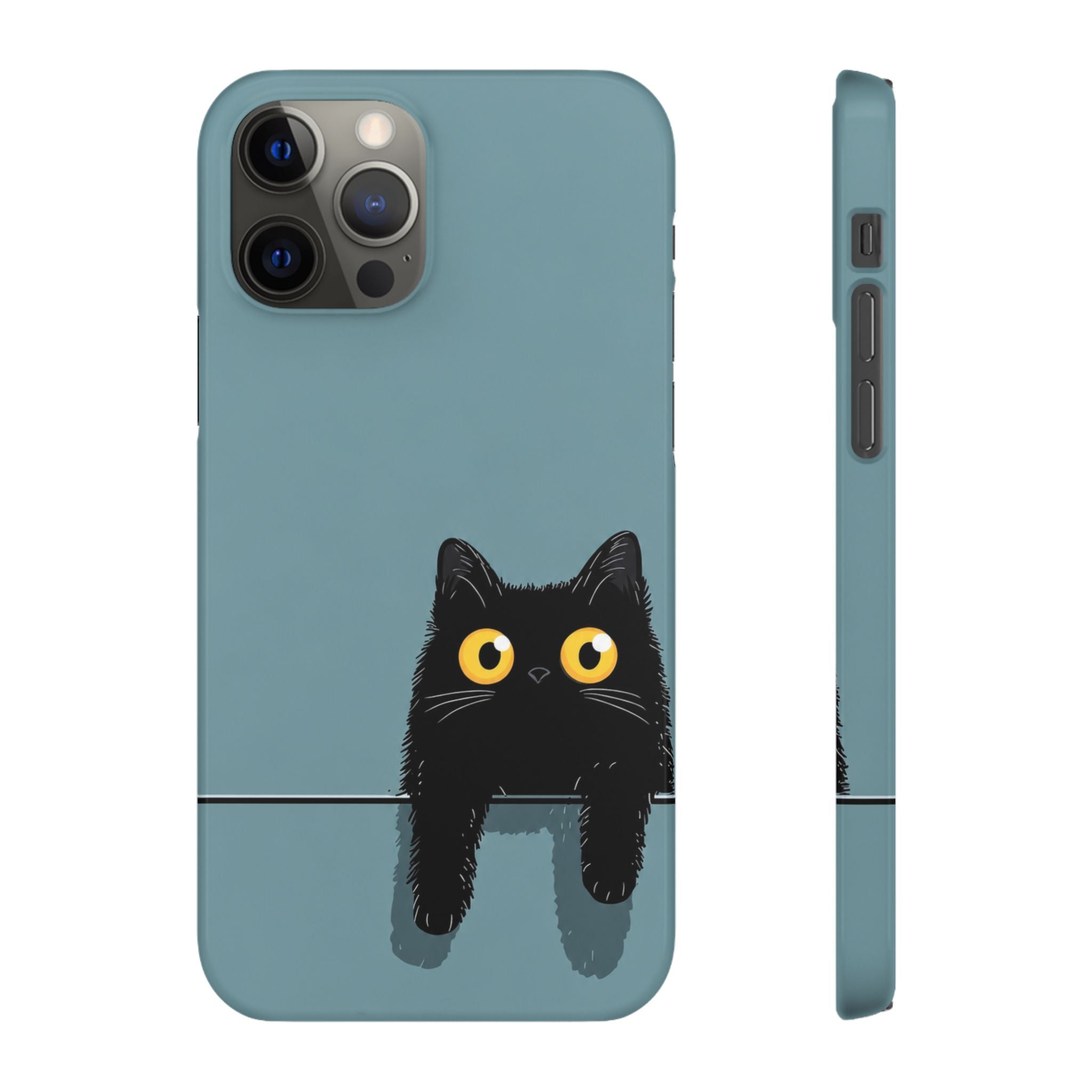 Cute Black Cat Phone Case