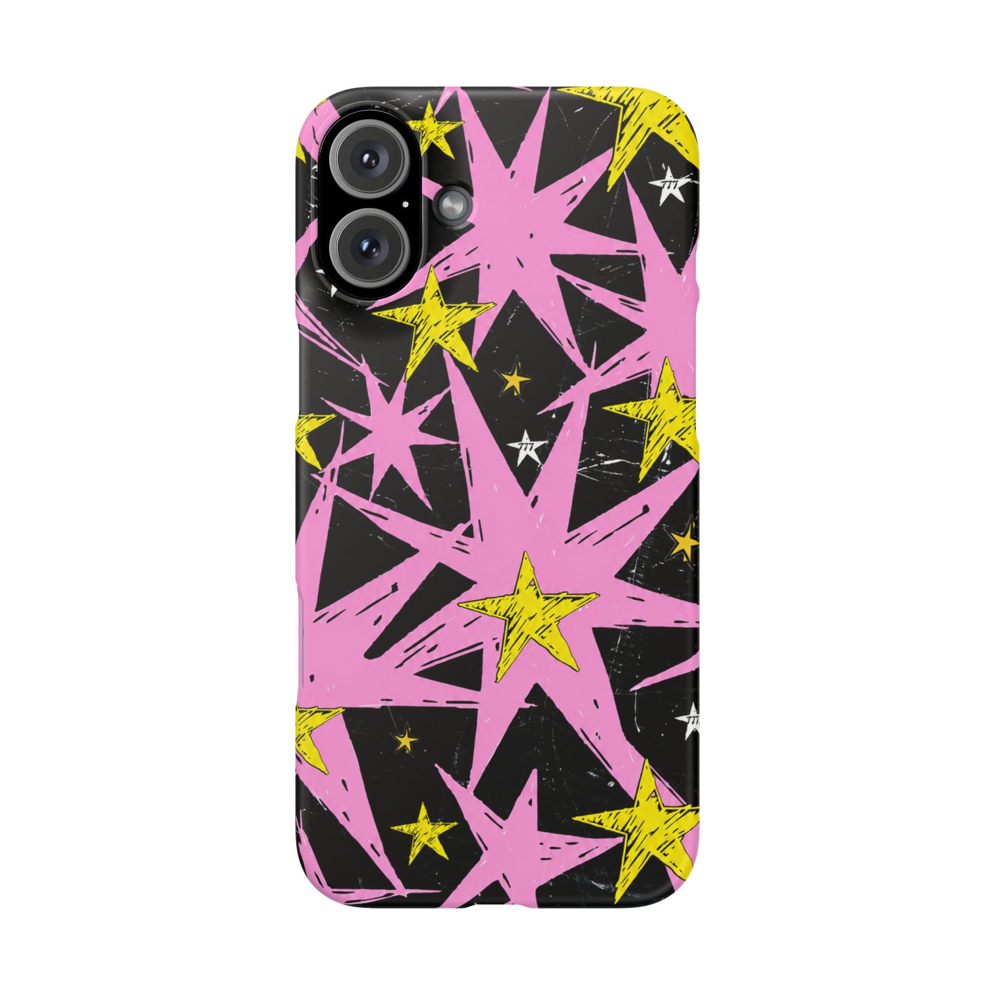 Pink Starburst Phone Case