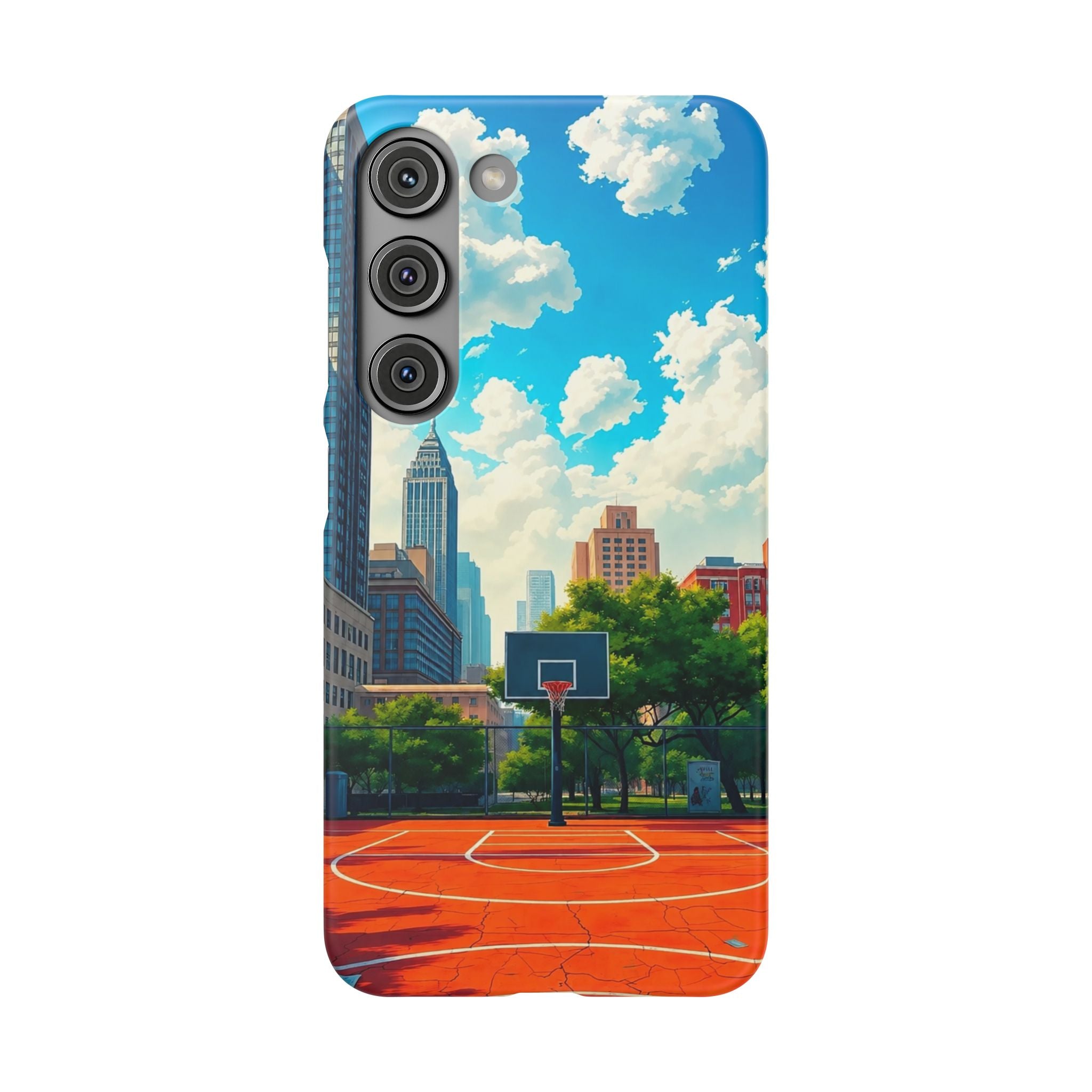 Urban Basketball Court Phone Case