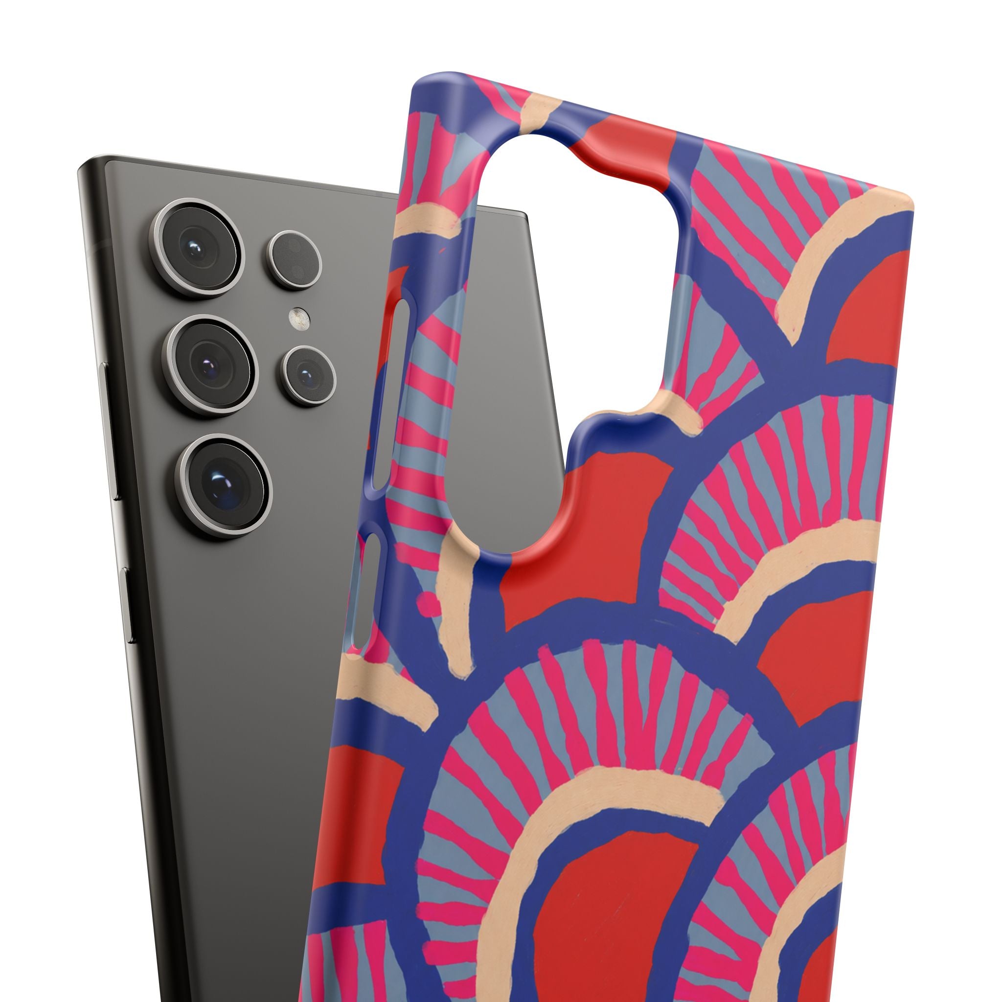 Sunburst Scallops Phone Case