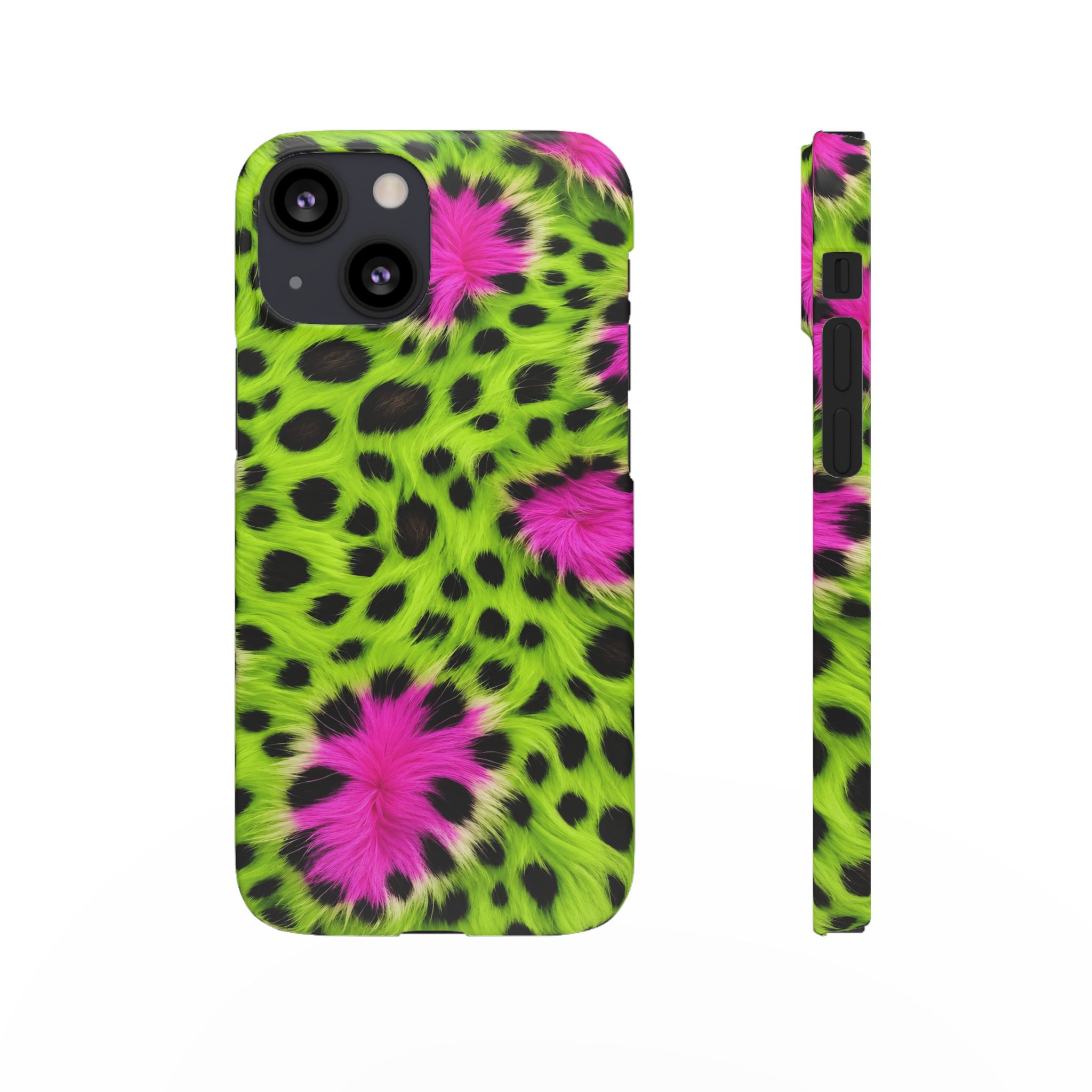 Neon Leopard Phone Case