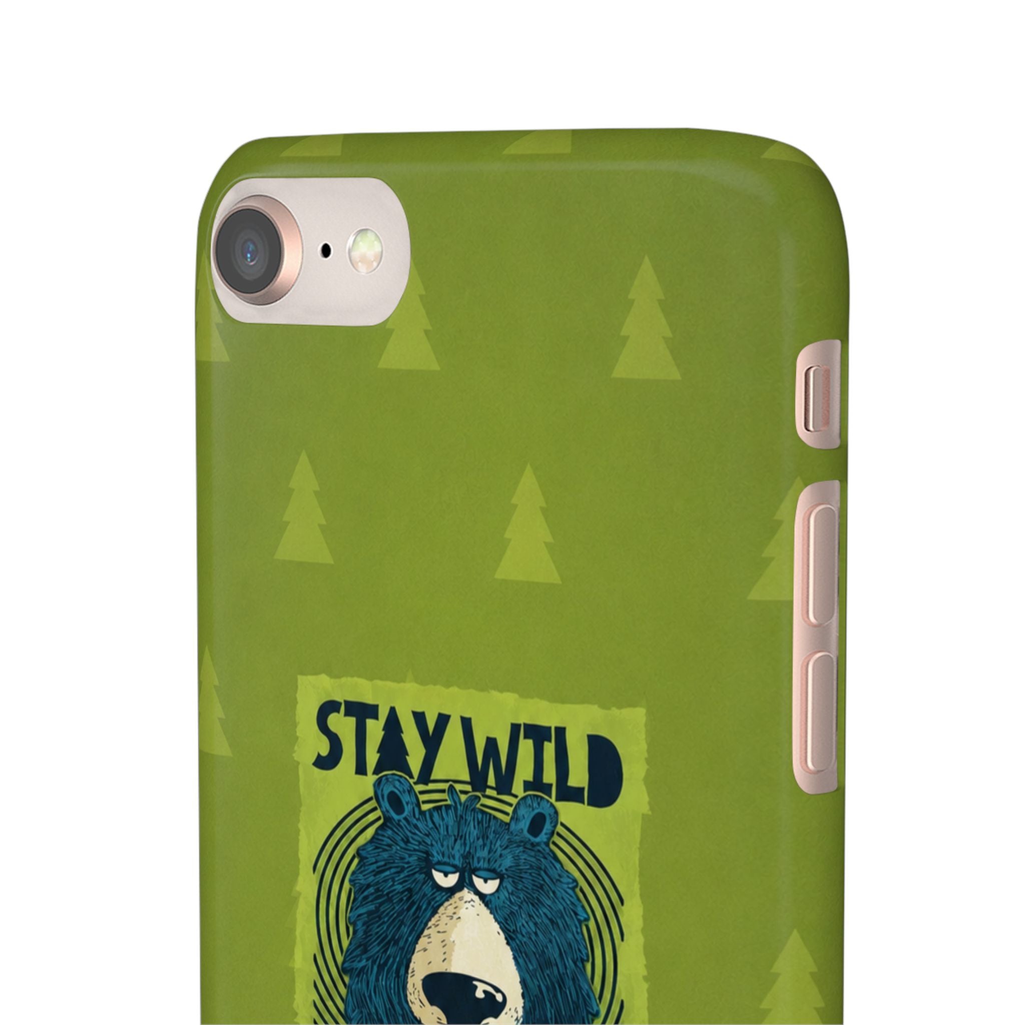 Stay Wild Bear Phone Case