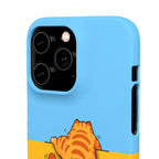 Peekaboo Orange Cat Phone Case