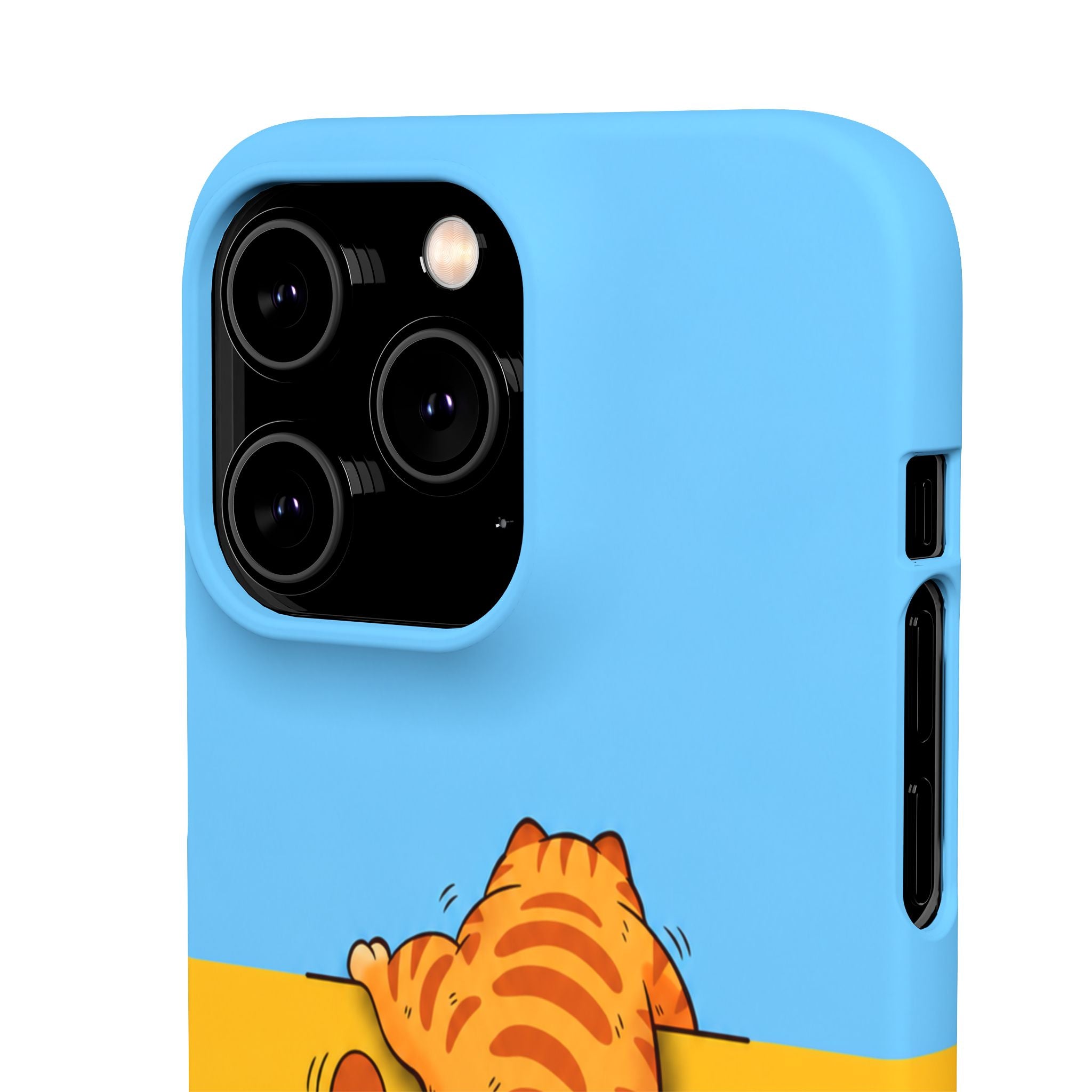 Peekaboo Orange Cat Phone Case