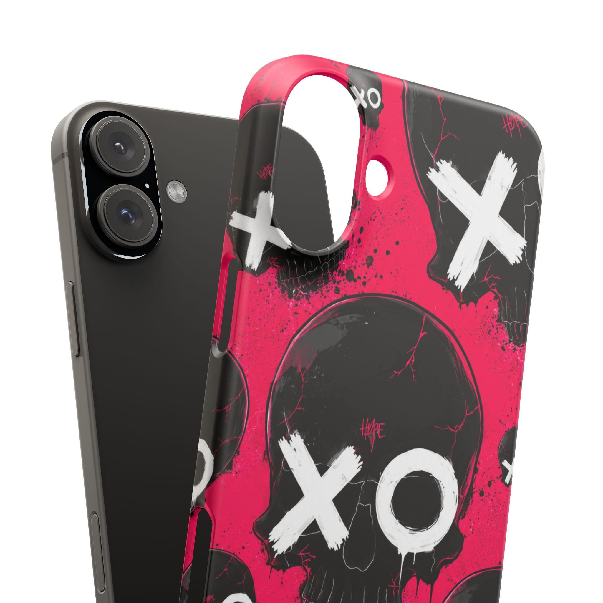 XO Skull Punk Phone Case