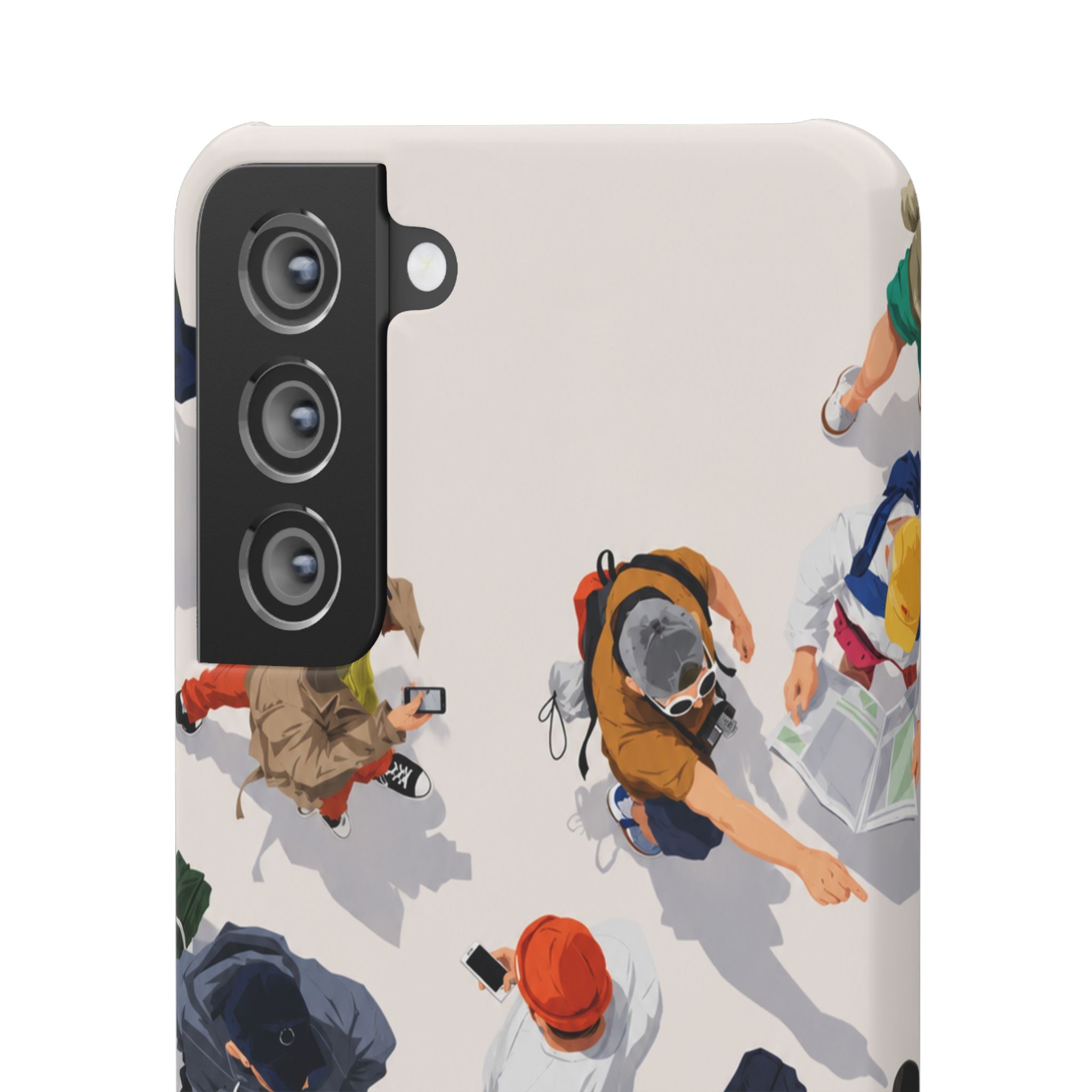 City Crowd Aesthetic Phone Case
