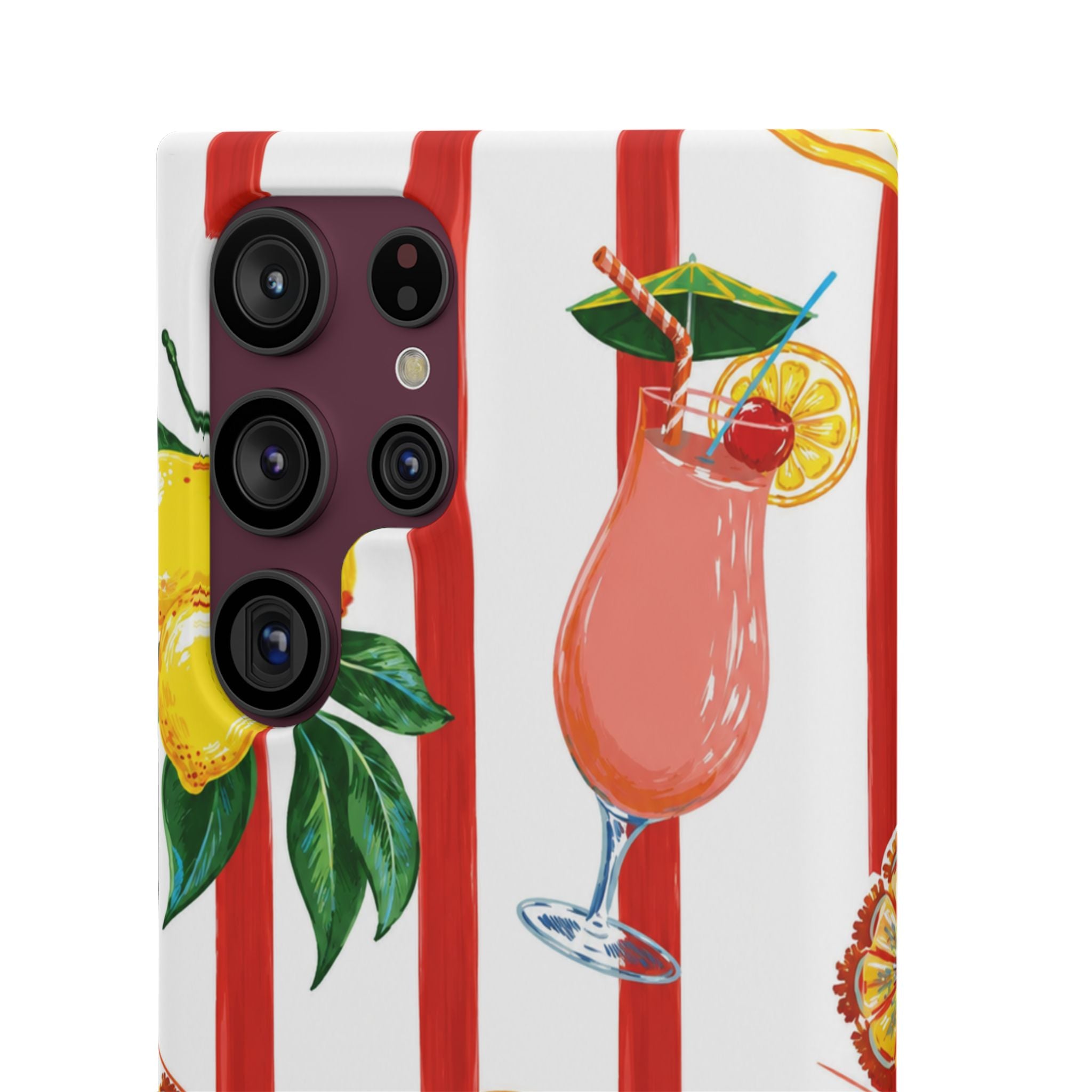 Lemon Coast – Summer Citrus Phone Case