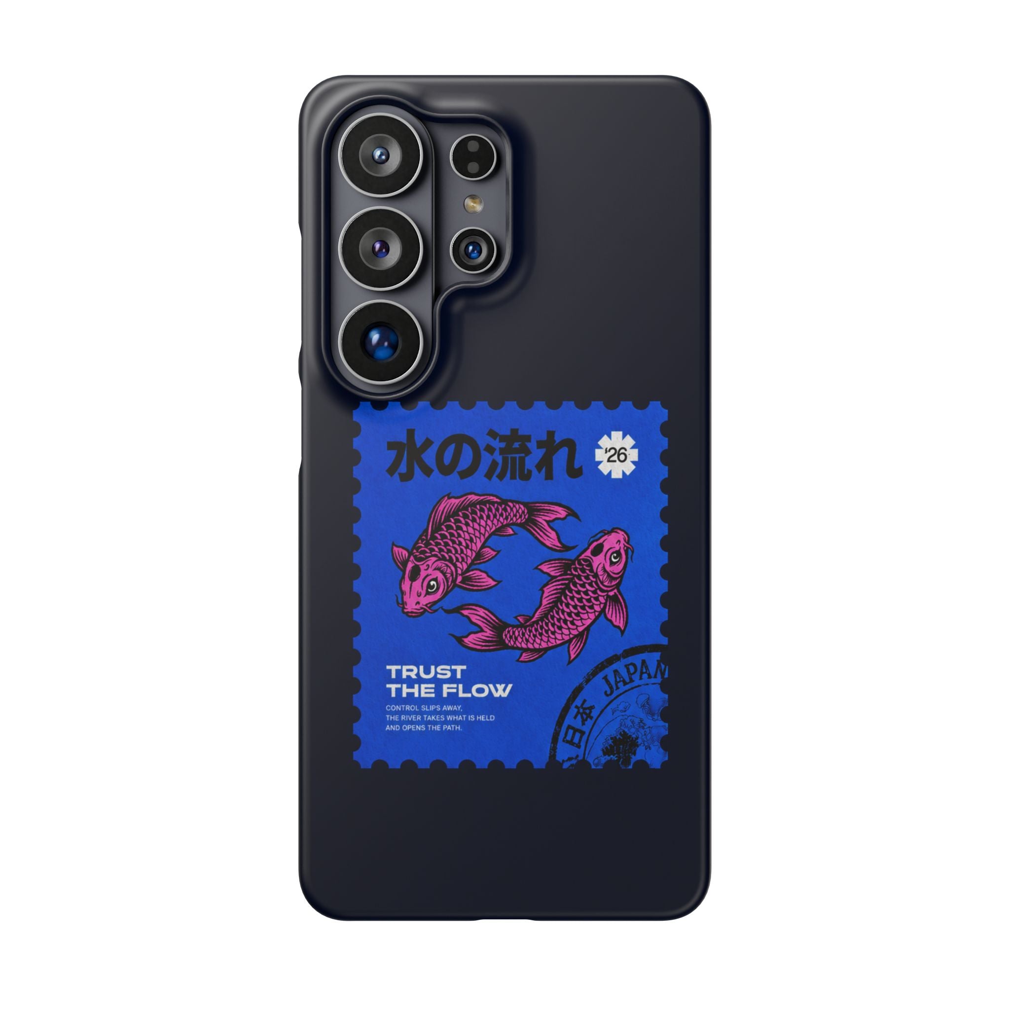 Trust The Flow Koi Phone Case