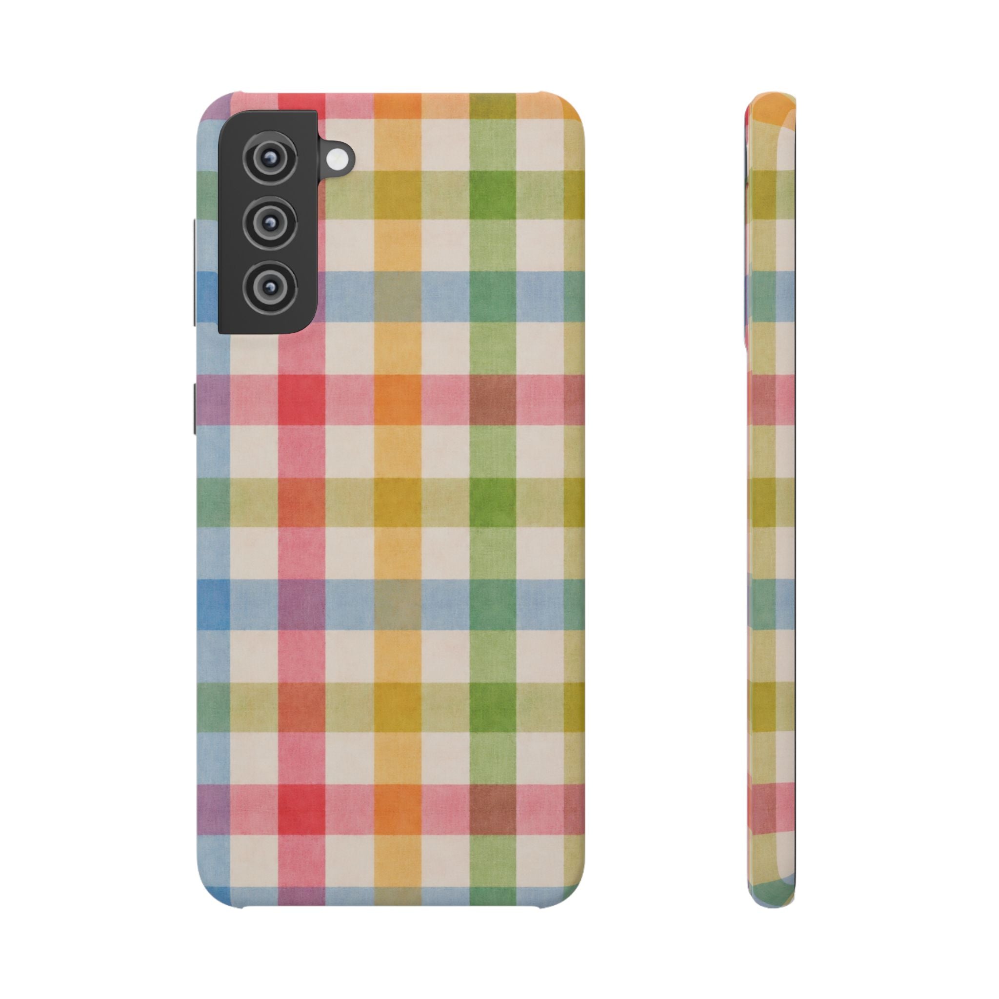 Pastel Plaid Phone Case