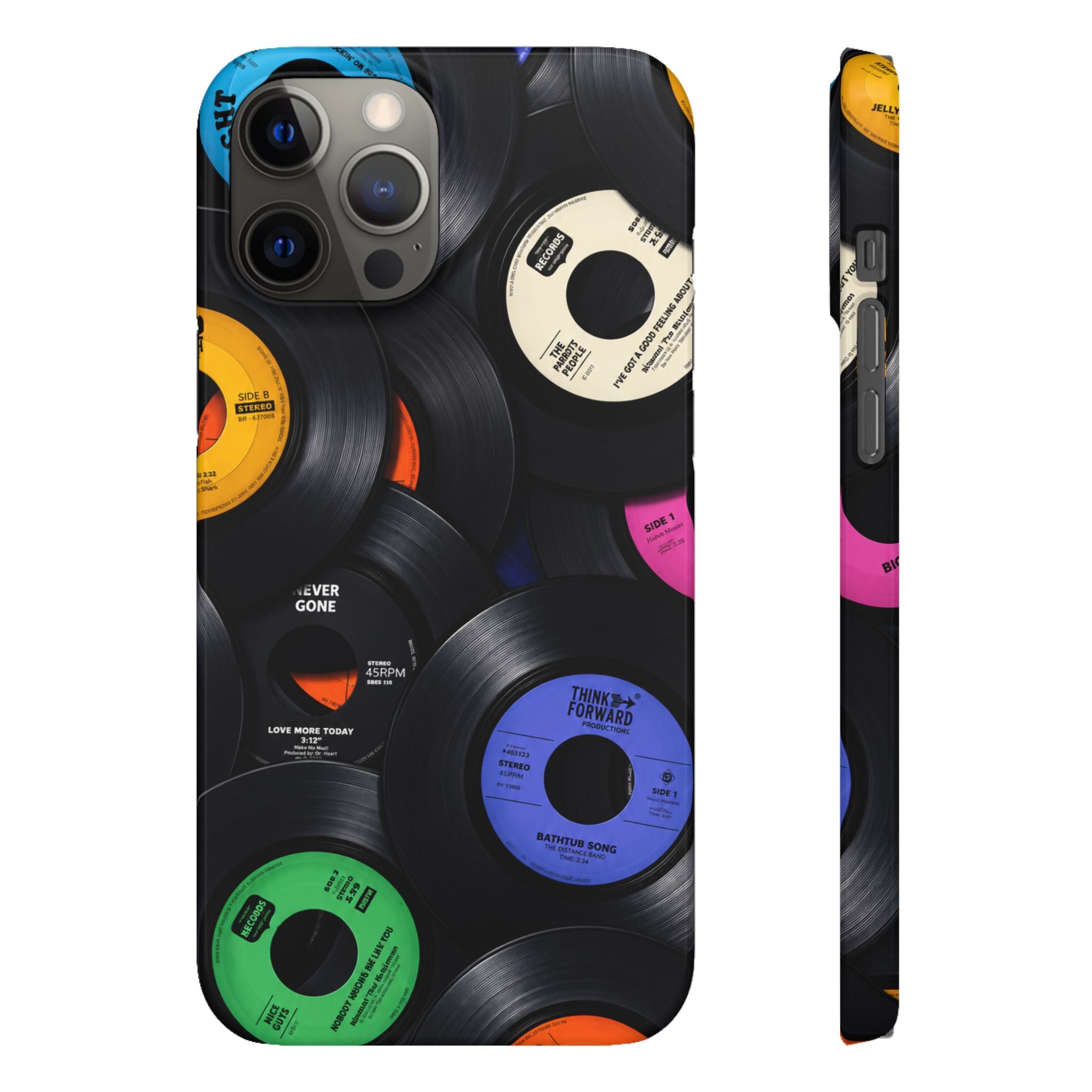 Vintage Vinyl Records Phone Case
