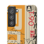 Retro Cassette Floral Phone Case