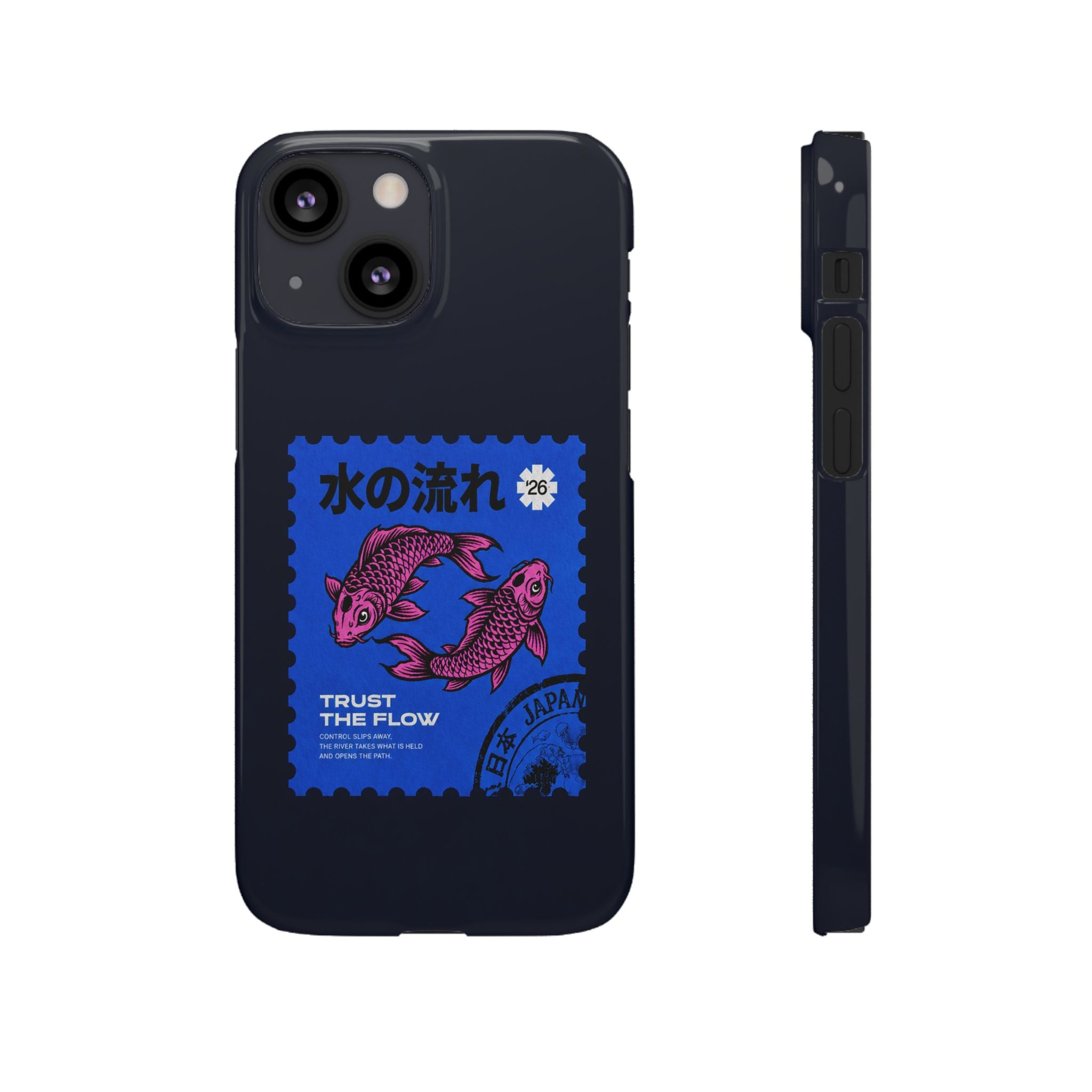 Trust The Flow Koi Phone Case