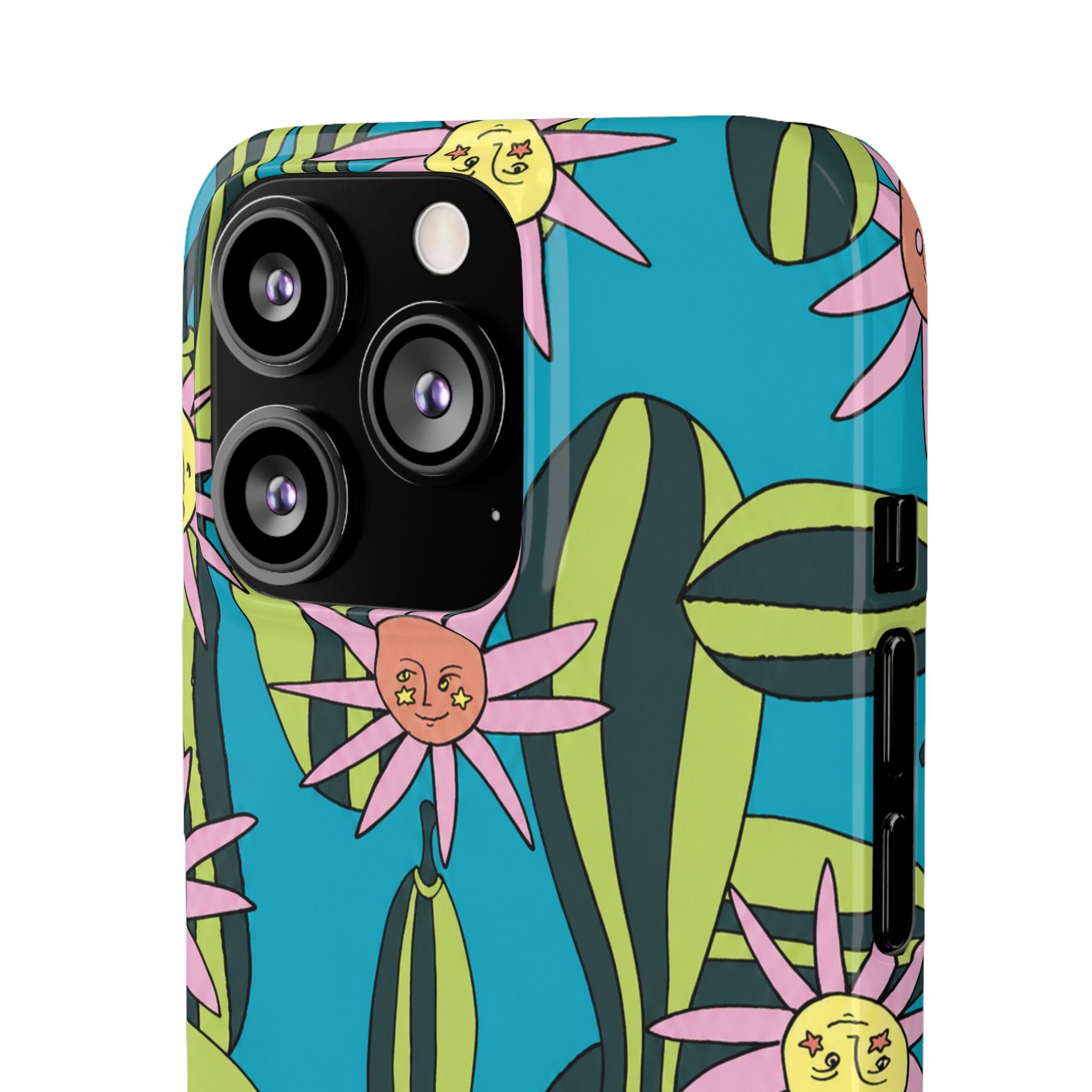 Whimsical Floral Garden Phone Case