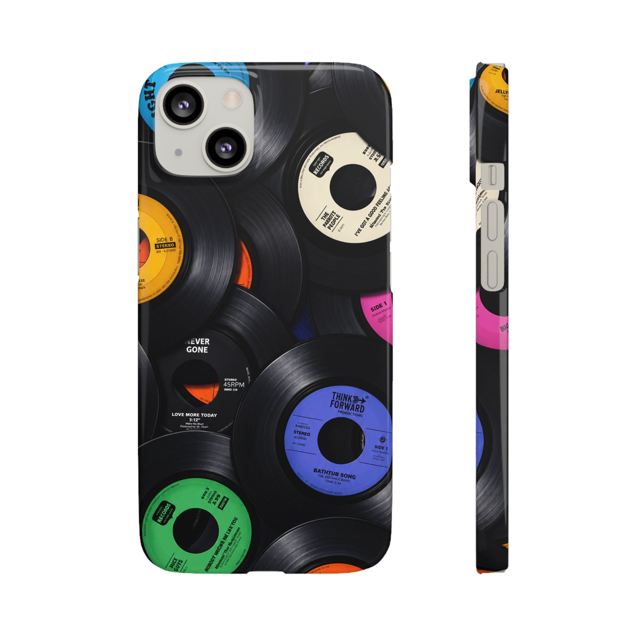 Vintage Vinyl Records Phone Case