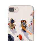 City Crowd Aesthetic Phone Case