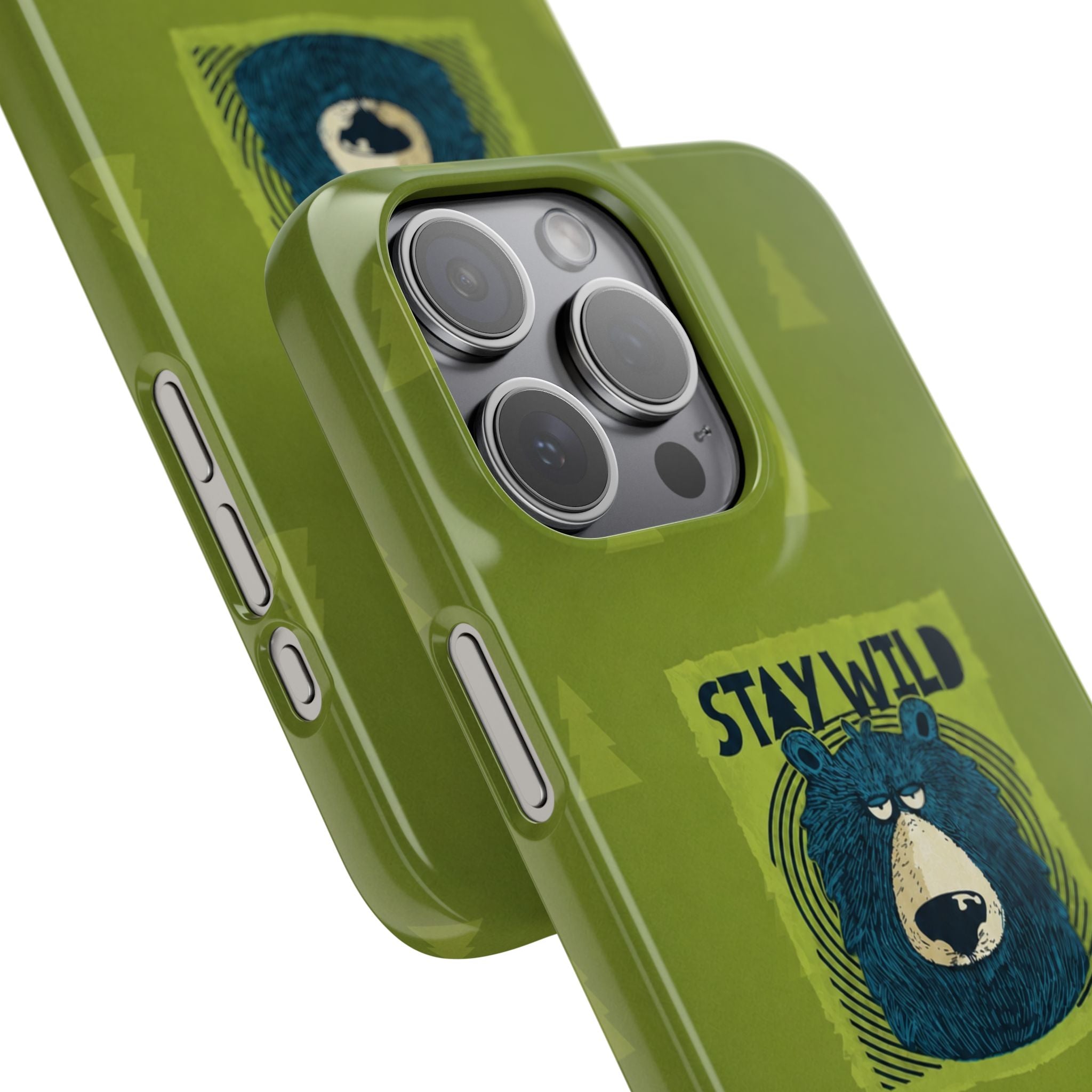Stay Wild Bear Phone Case