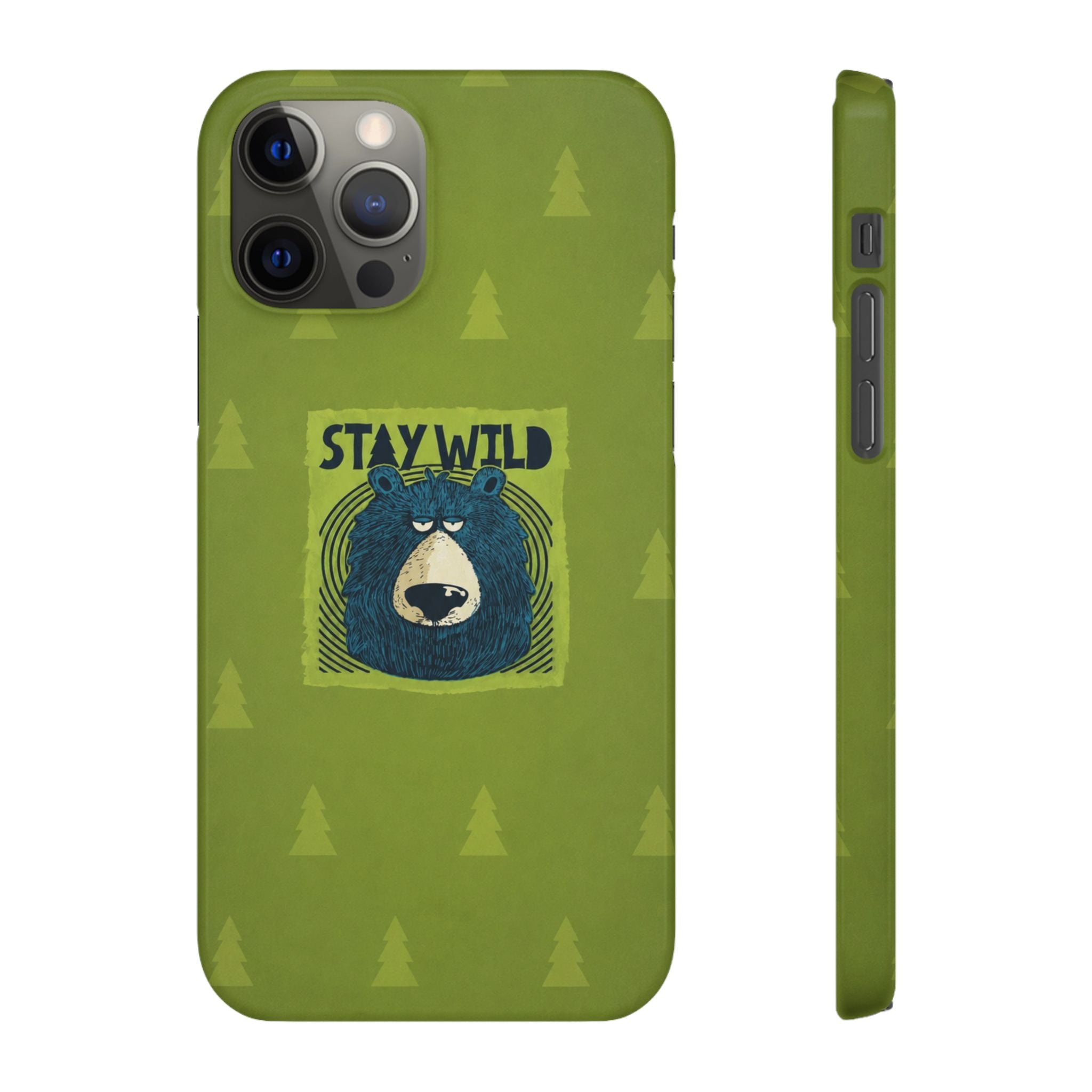 Stay Wild Bear Phone Case