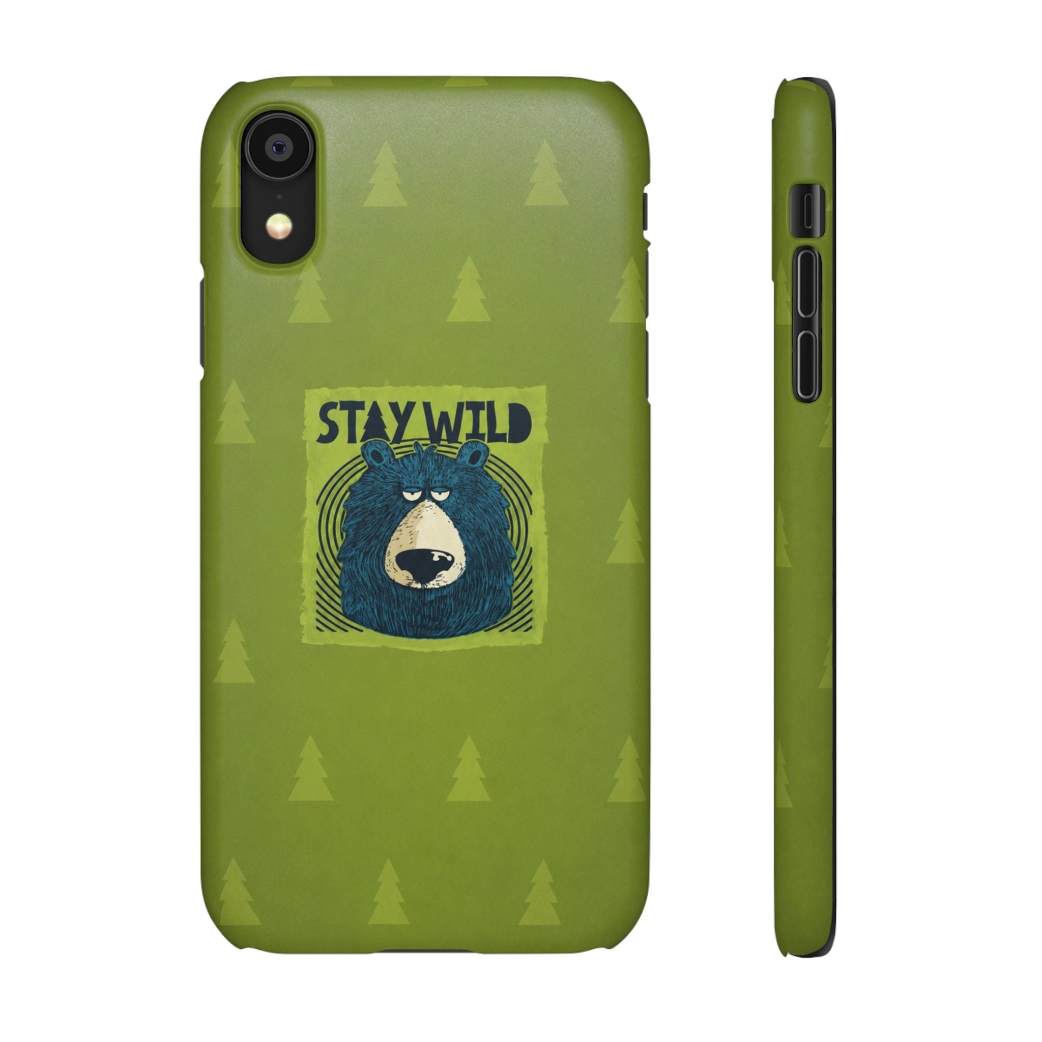 Stay Wild Bear Phone Case