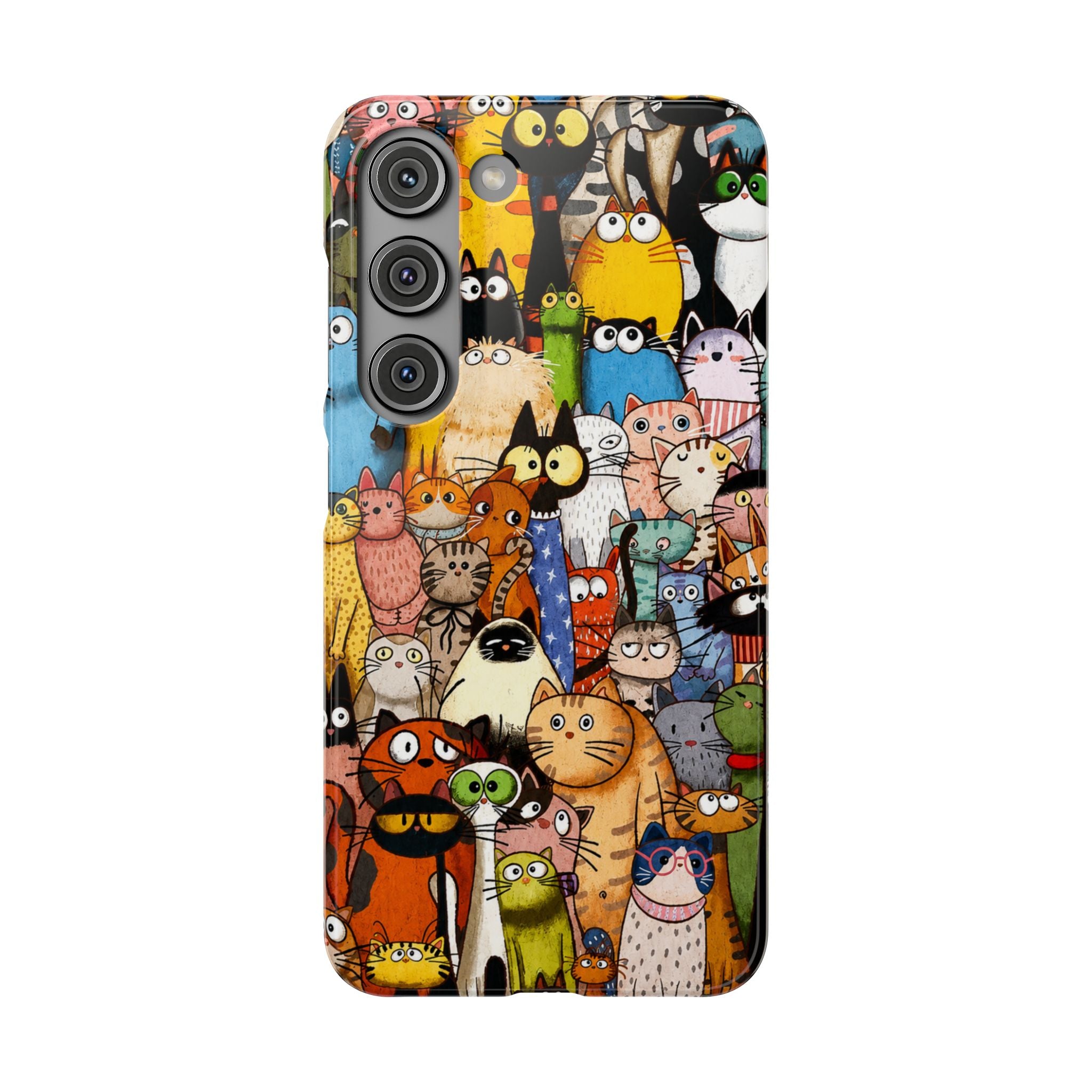 Cute Cat Pattern Phone Case