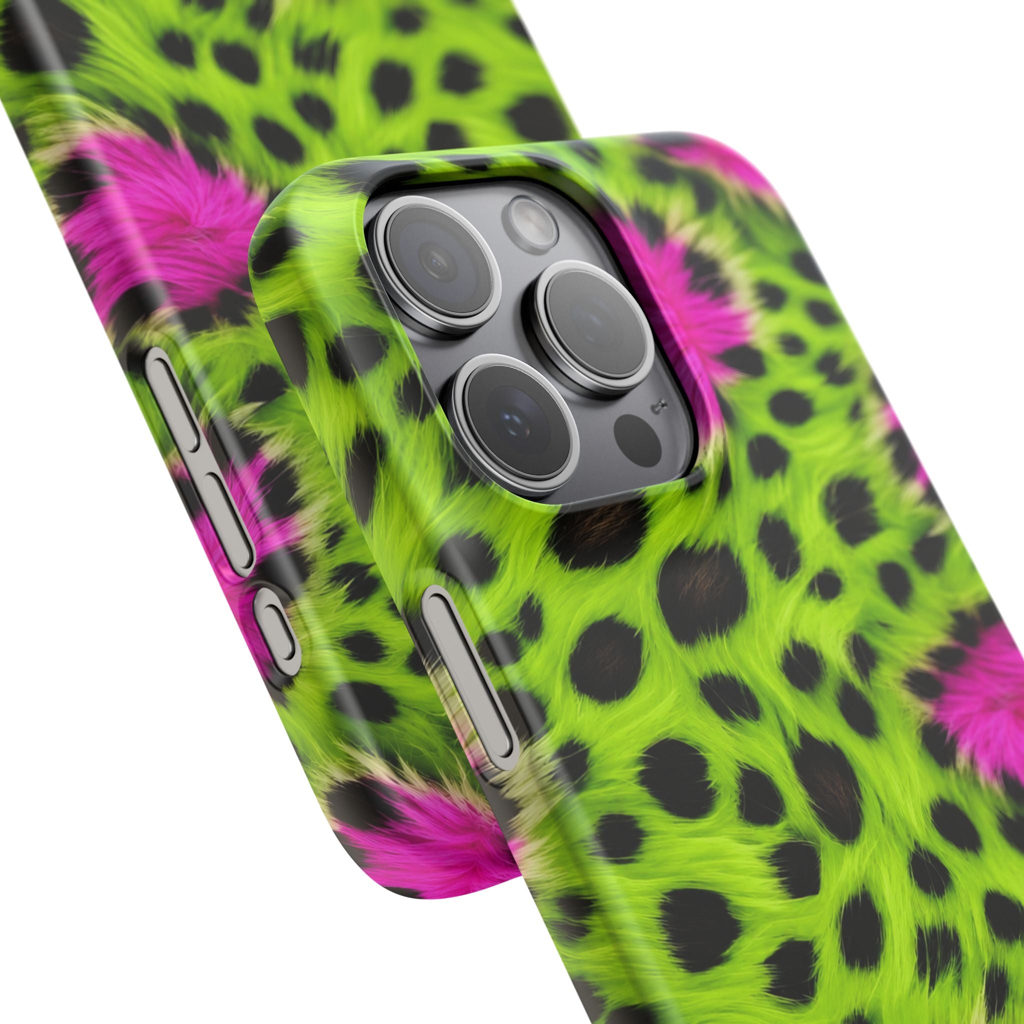 Neon Leopard Phone Case