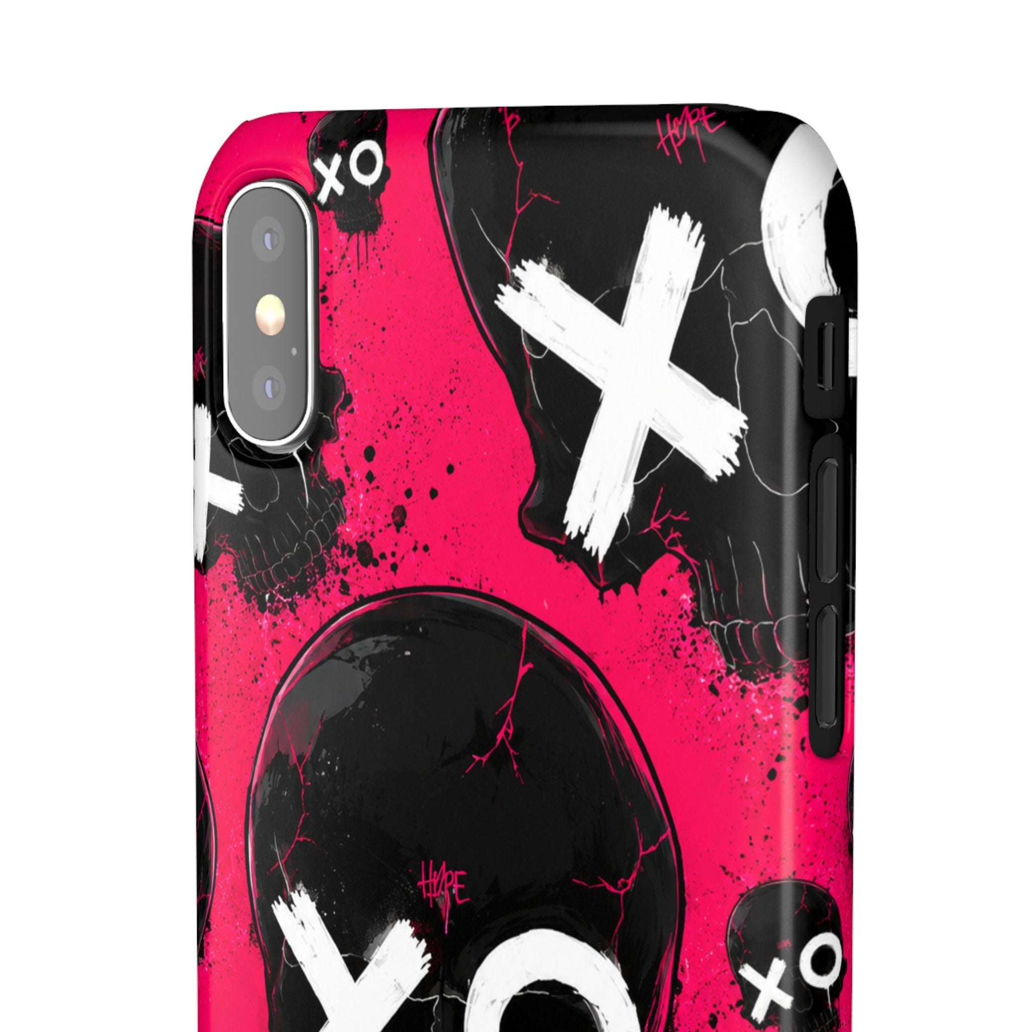 XO Skull Punk Phone Case