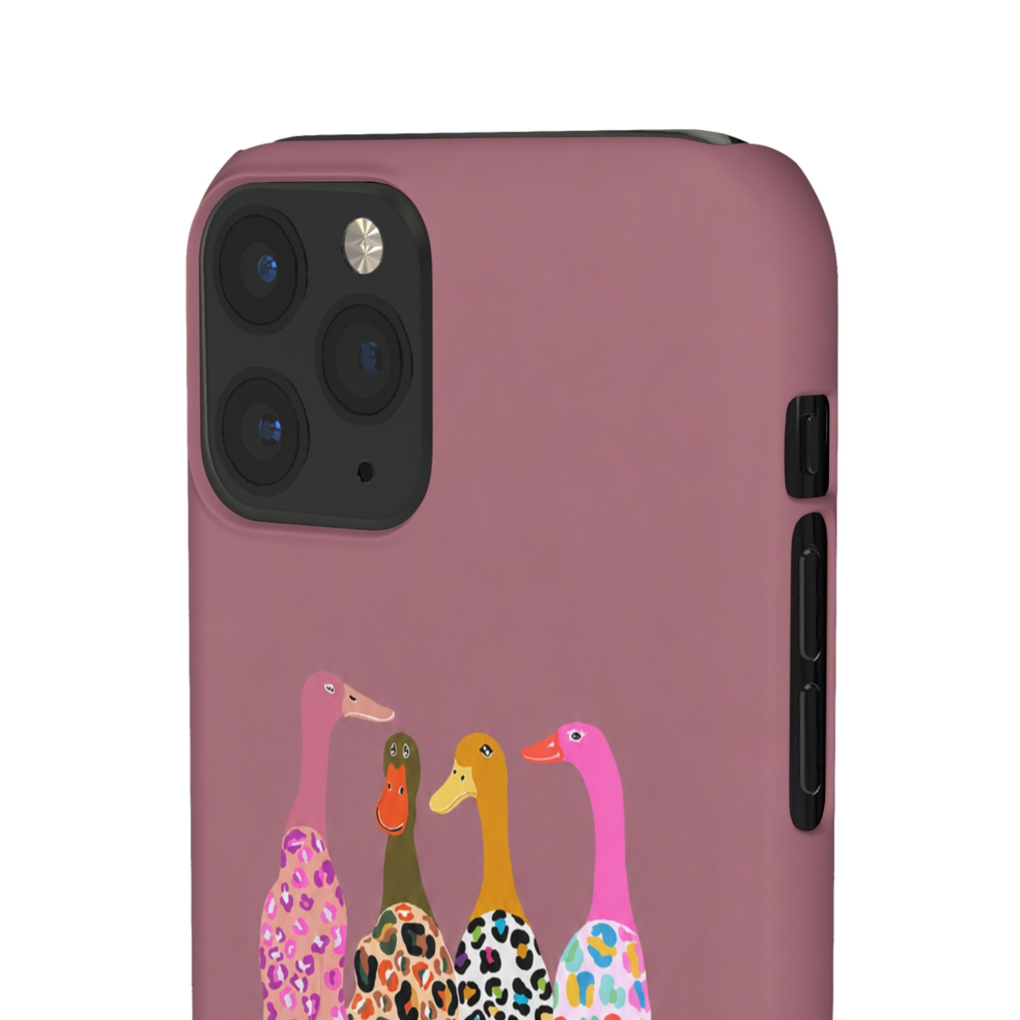 Colorful Leopard Ducks Phone Case