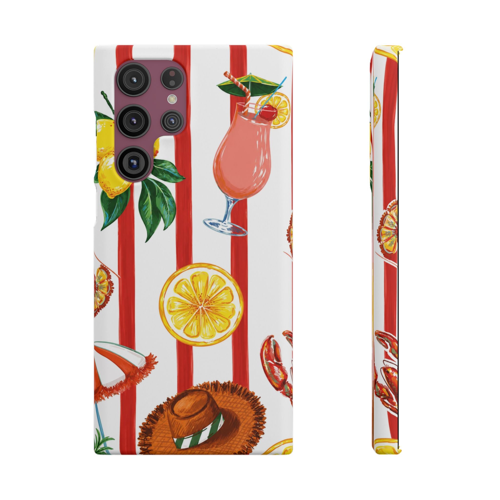 Lemon Coast – Summer Citrus Phone Case