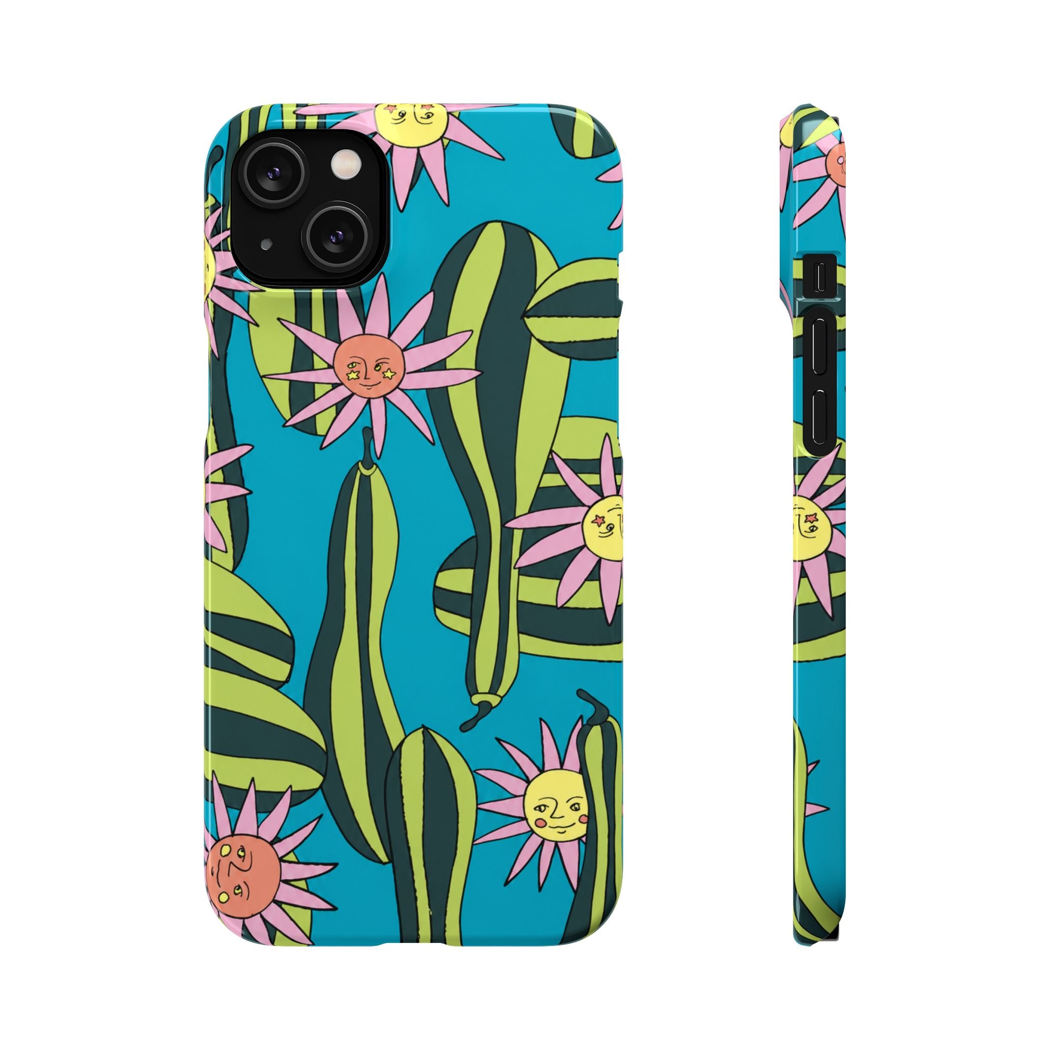 Whimsical Floral Garden Phone Case
