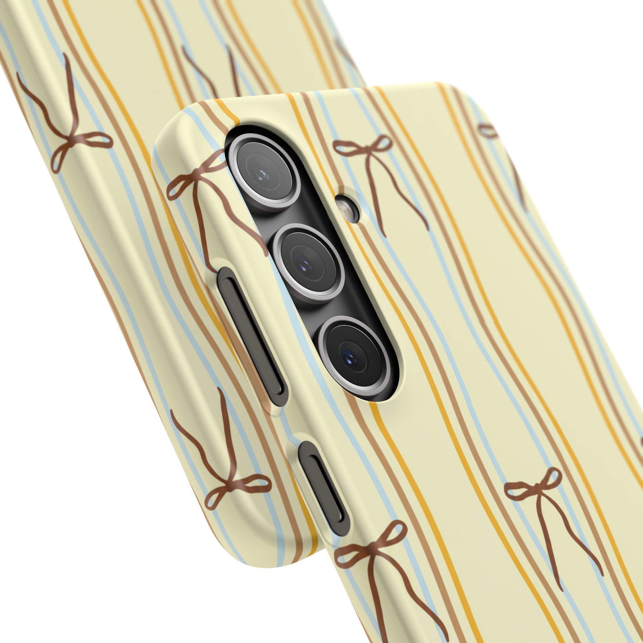 Bow Stripe Phone Case