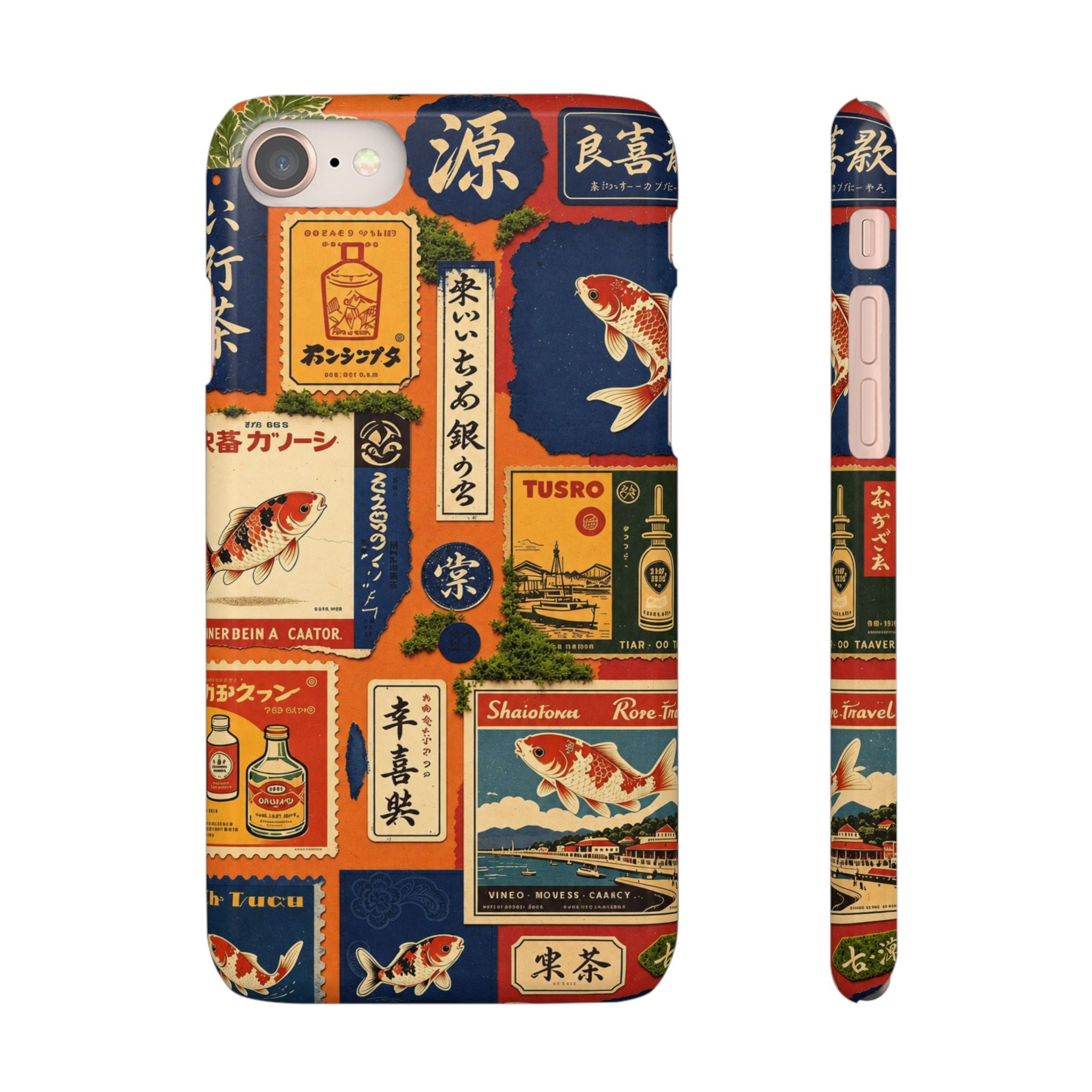 Vintage Japanese Koi Phone Case