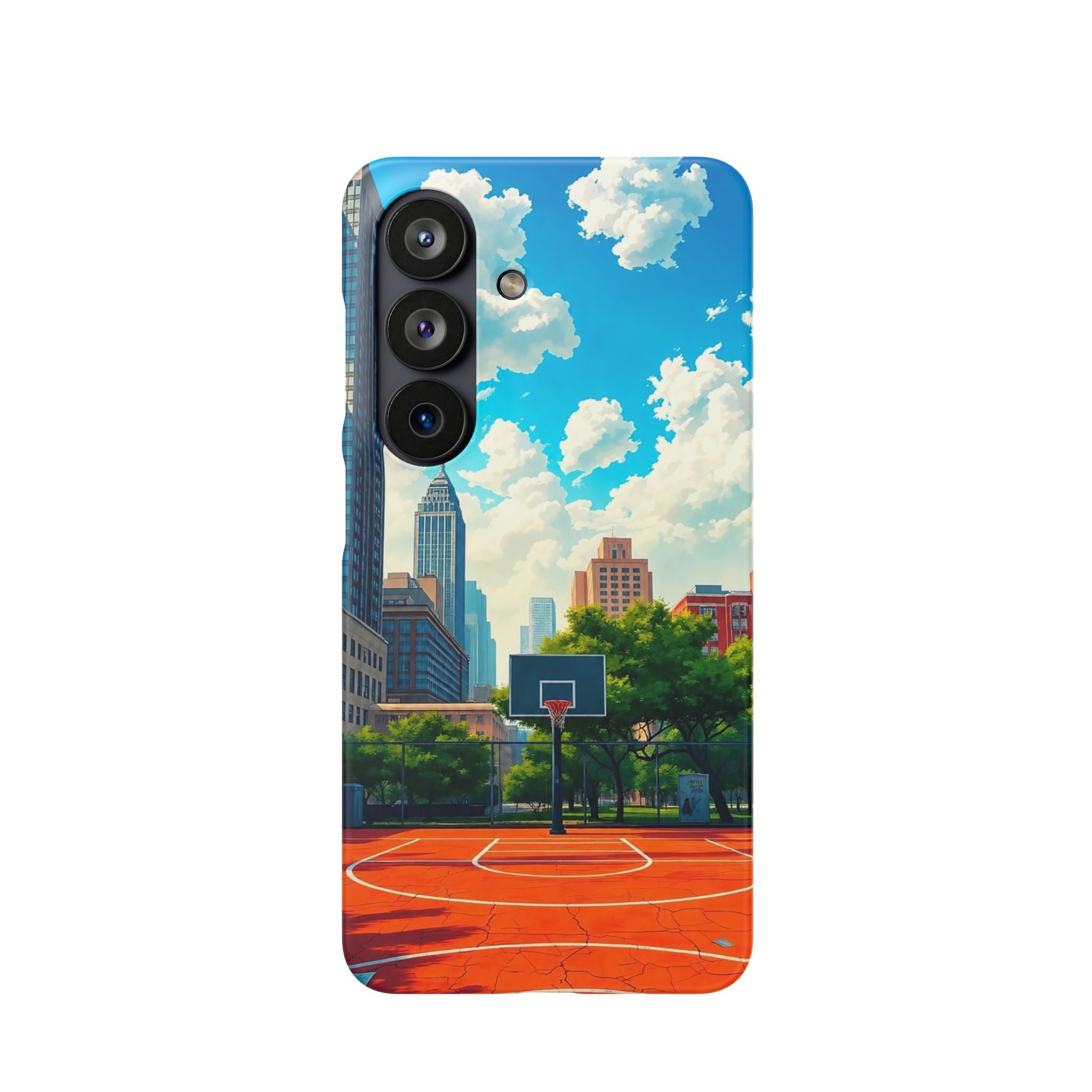Urban Basketball Court Phone Case