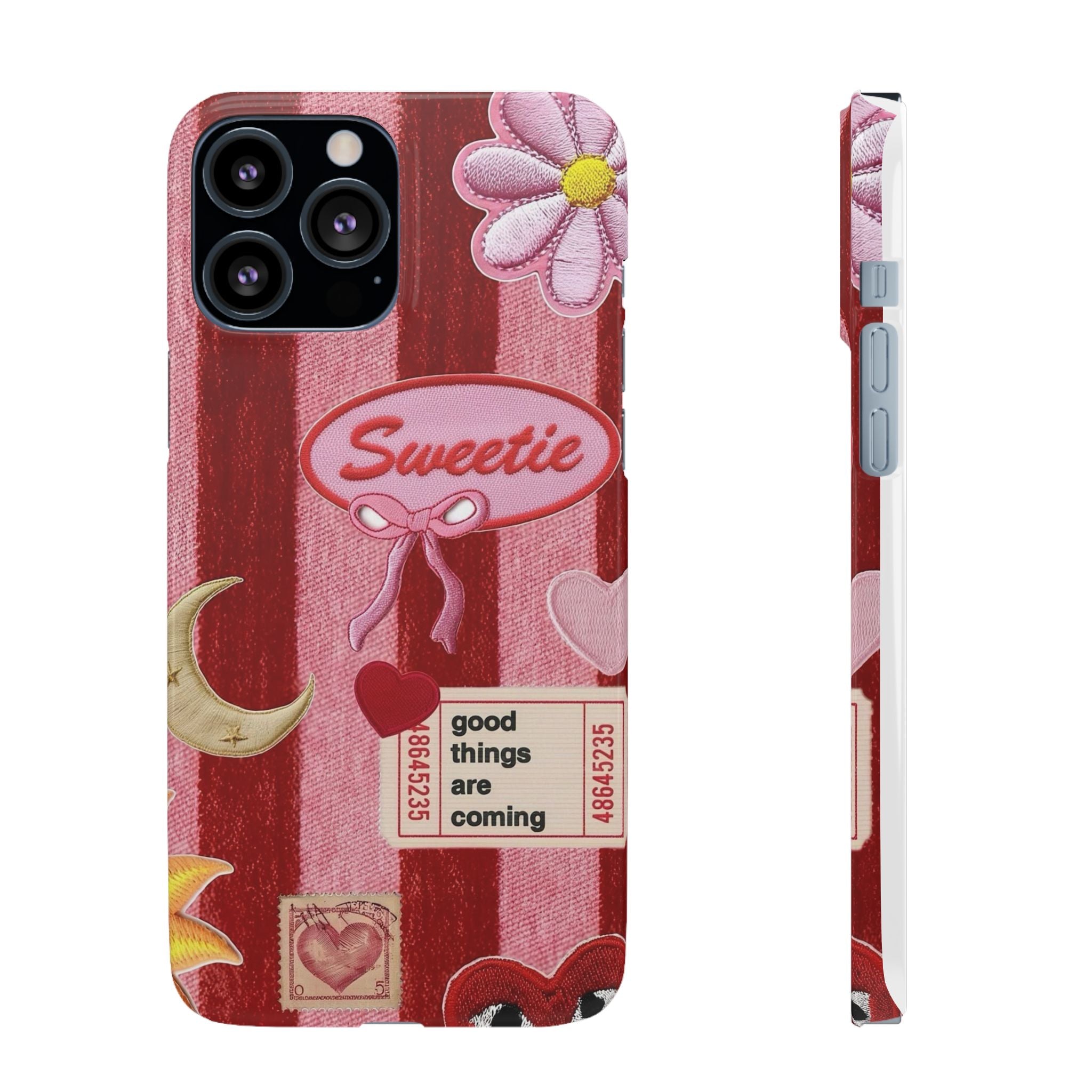 Coquette Patch Phone Case
