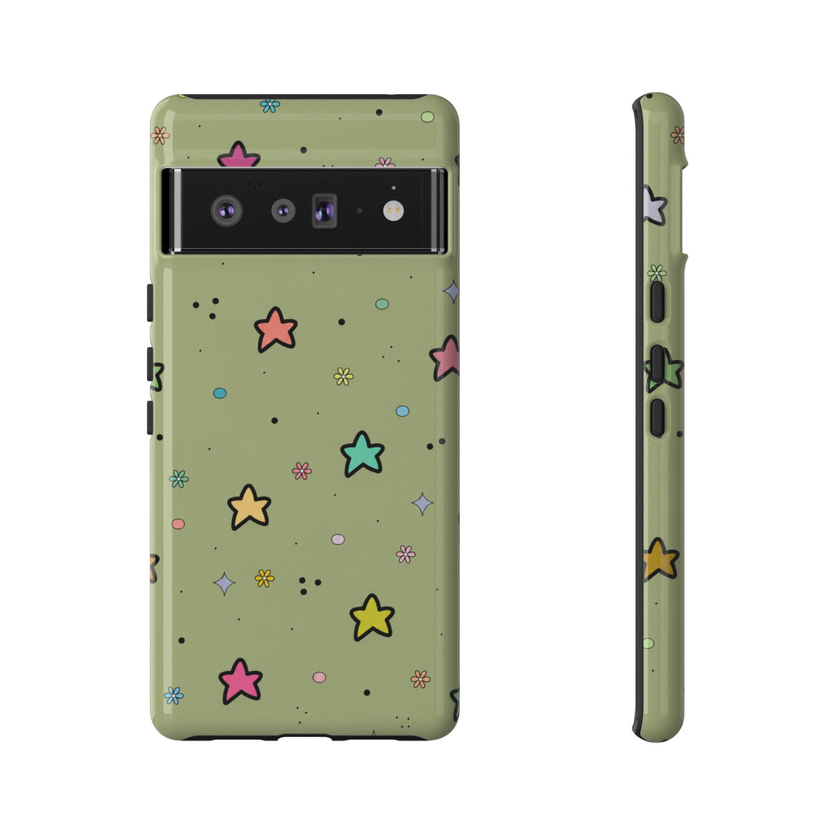 Cosmic Star Doodle Phone Case