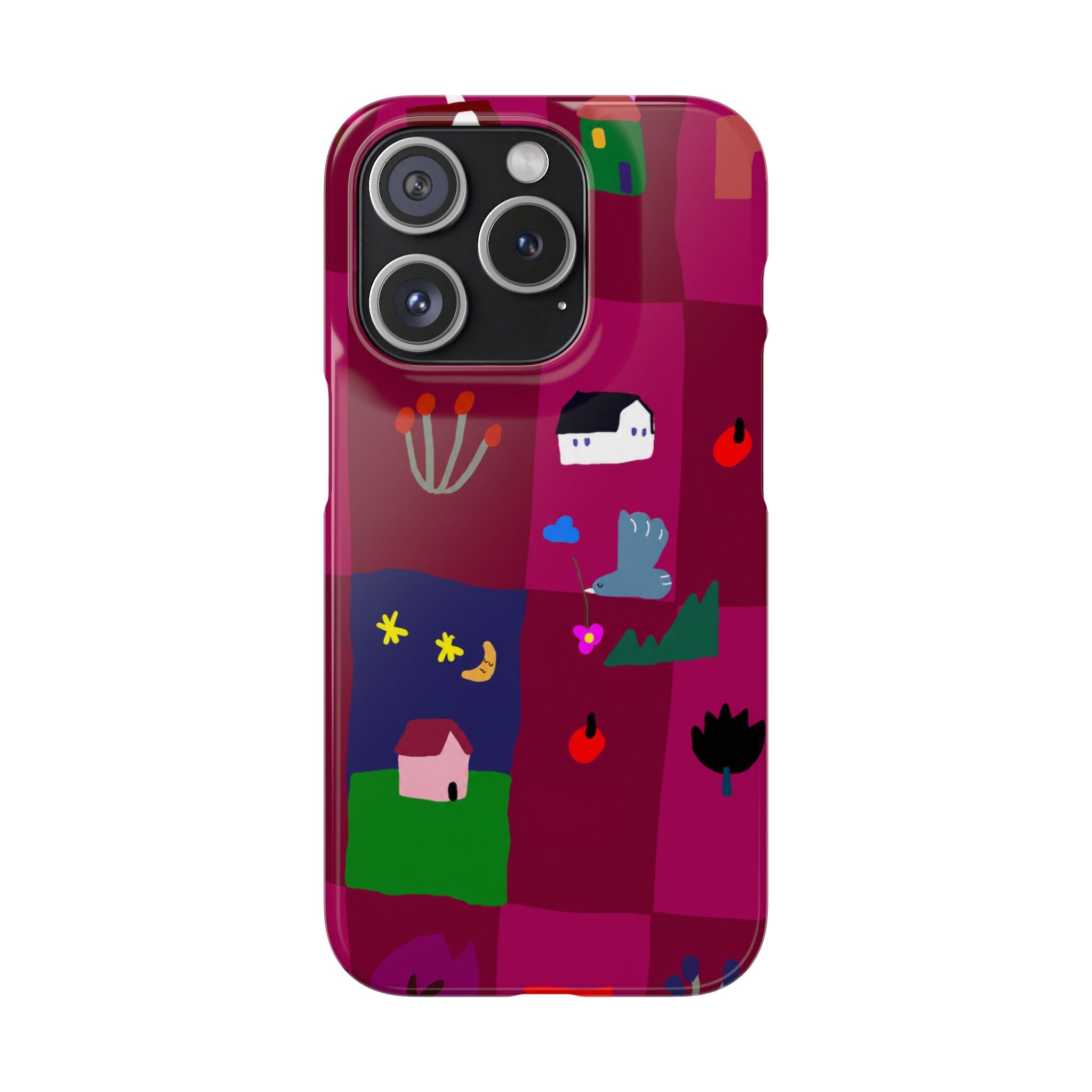 Whimsical Village Phone Case