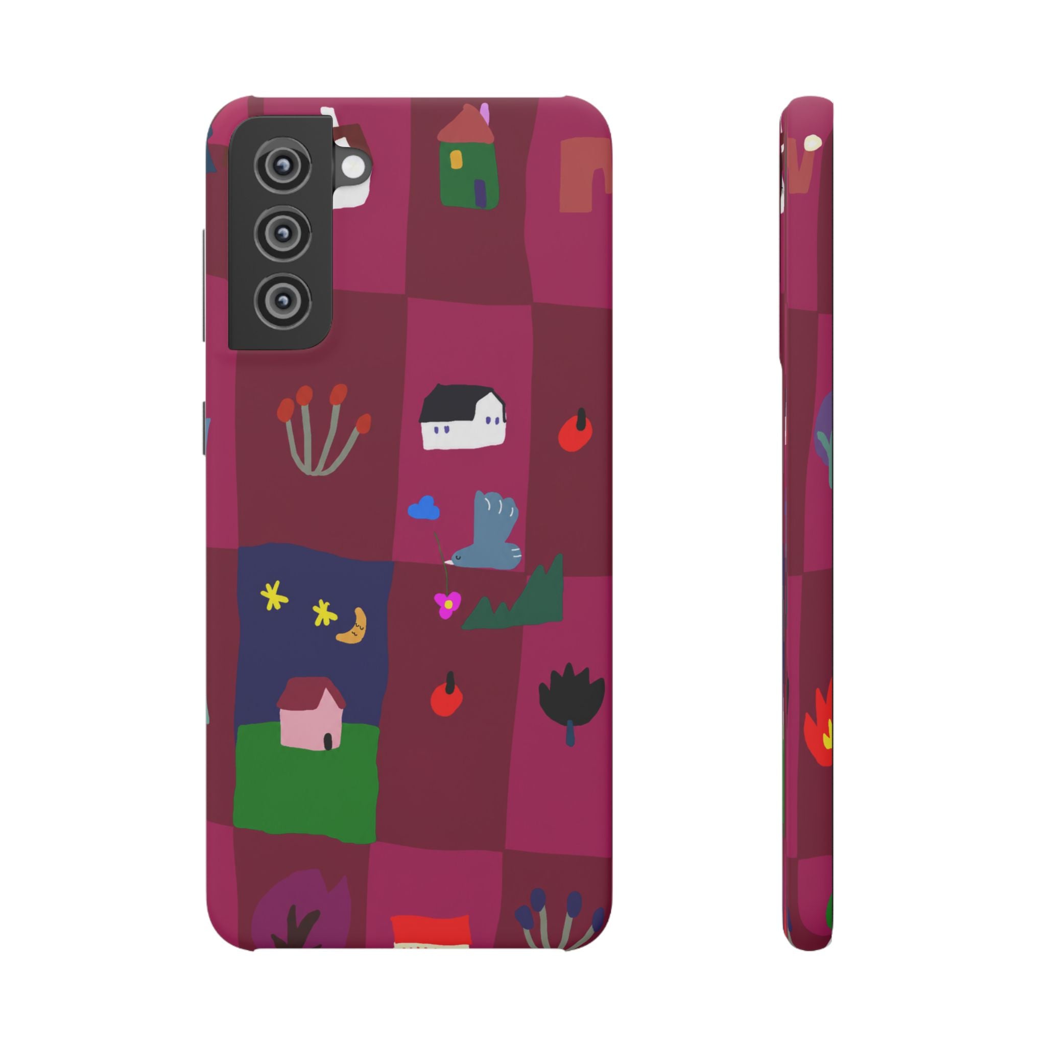 Whimsical Village Phone Case