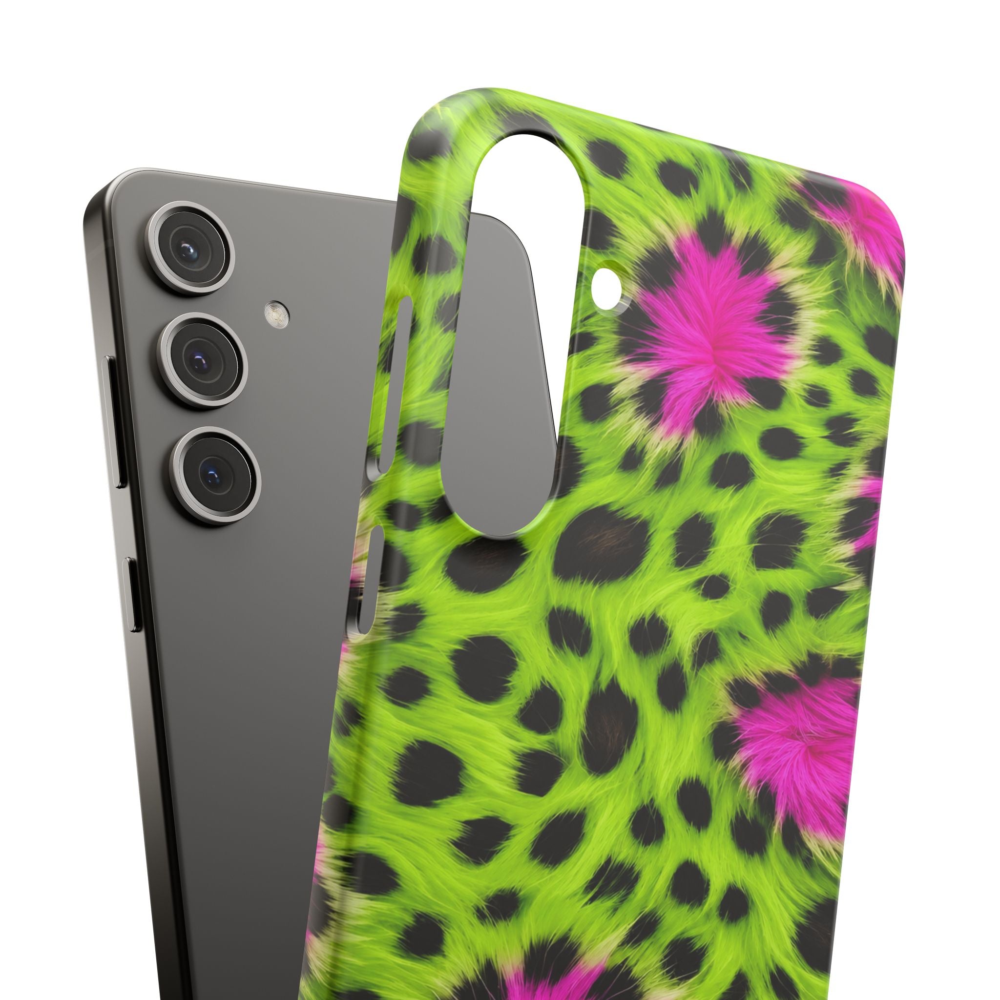 Neon Leopard Phone Case