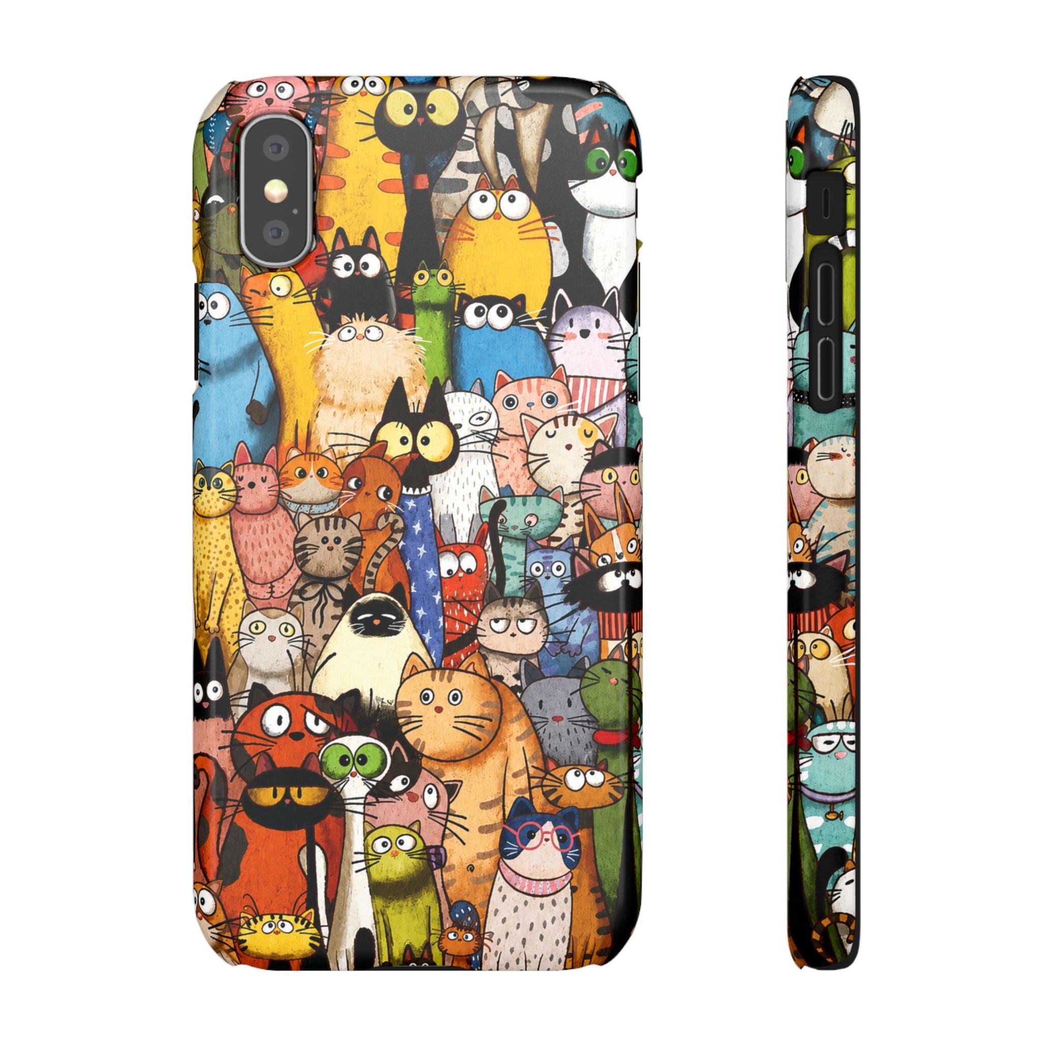 Cute Cat Pattern Phone Case